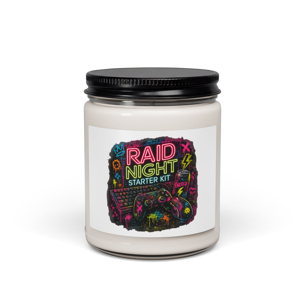 Raid Night Starter Kit | Gamer Scented Soy Candle (9oz)