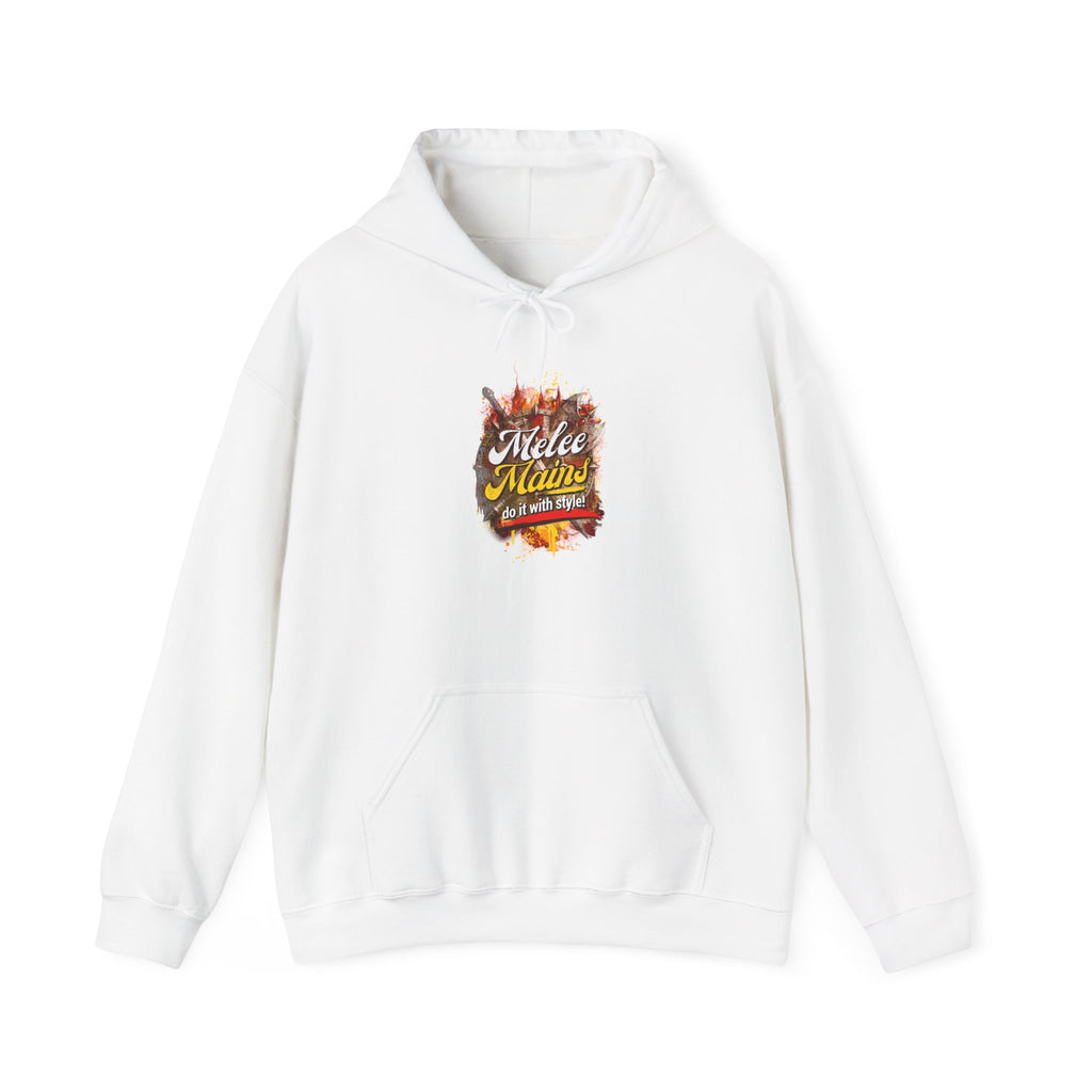 Melee Mains Do it with Style - Gaming, ESports Graphic Hoodie