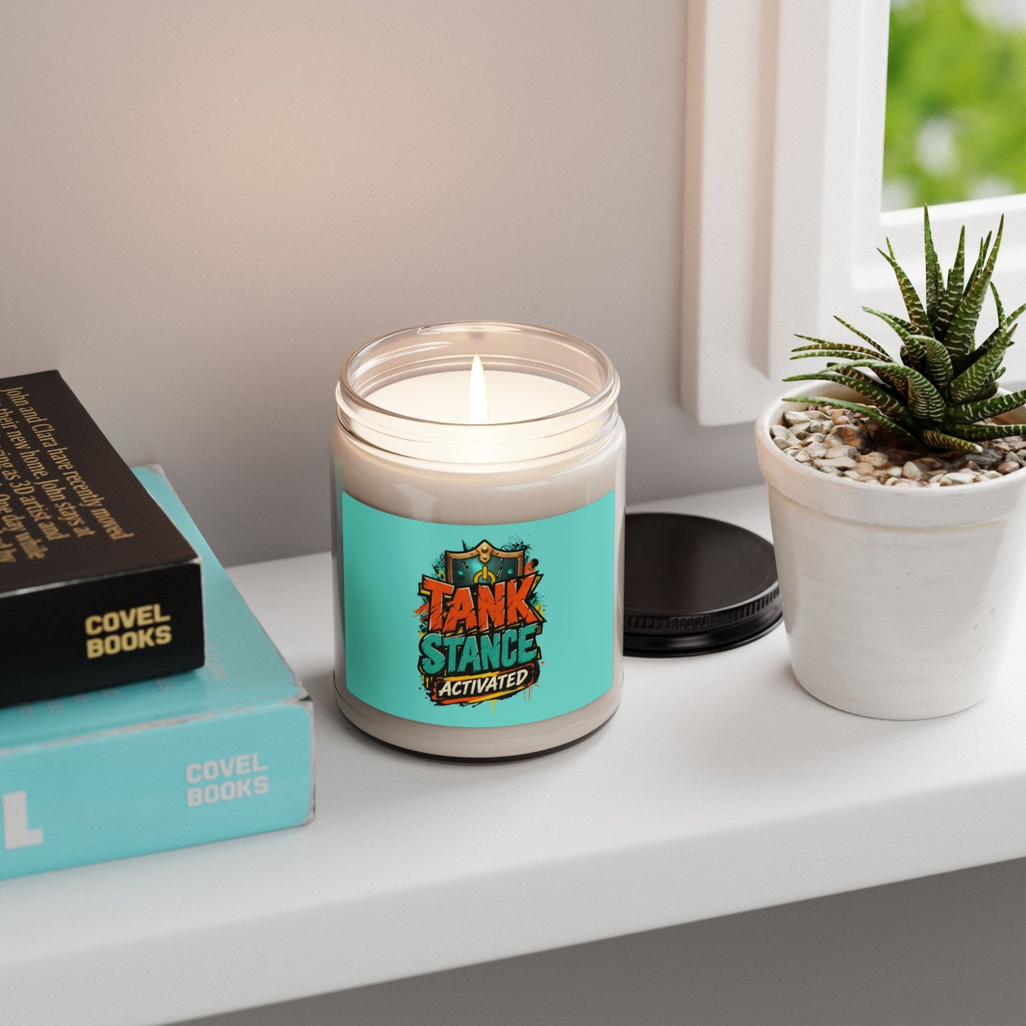 Tank Stance Activated Gamer Candle – Tank Main Gaming Gift