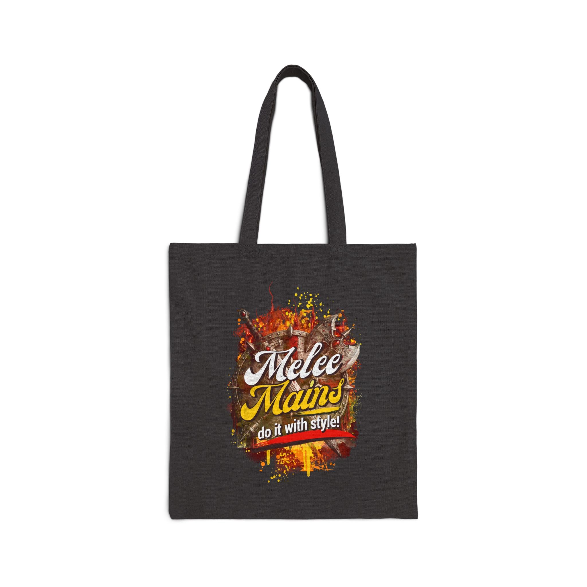 Tote Bag — "Melee Mains" Gaming Canvas Tote (Do It With Style)