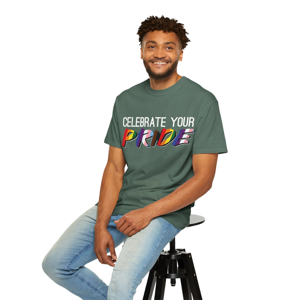 Celebrate Your Pride T-Shirt — Rainbow LGBTQ+ Pride Tee