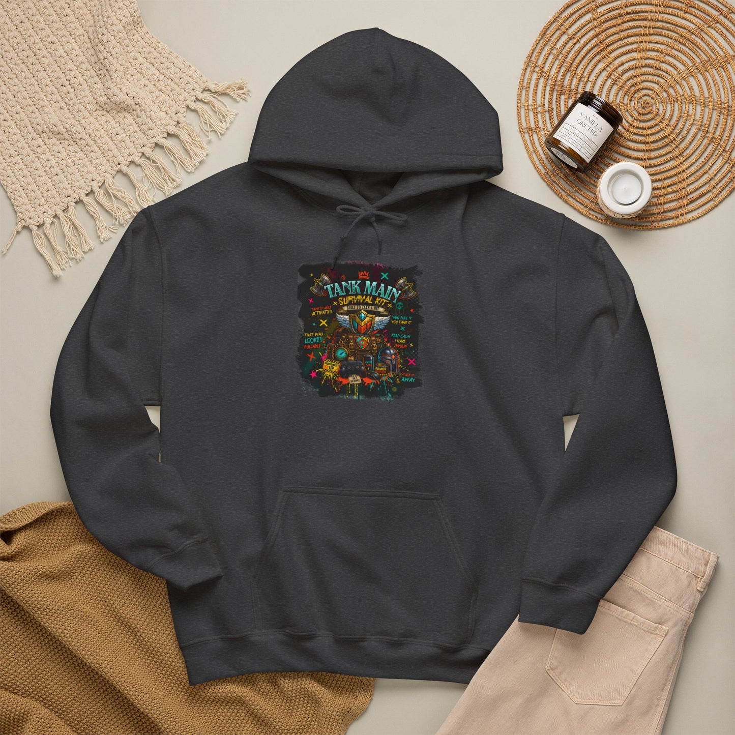 Tank Main Survival Kit | Fantasy Gamer Hoodie