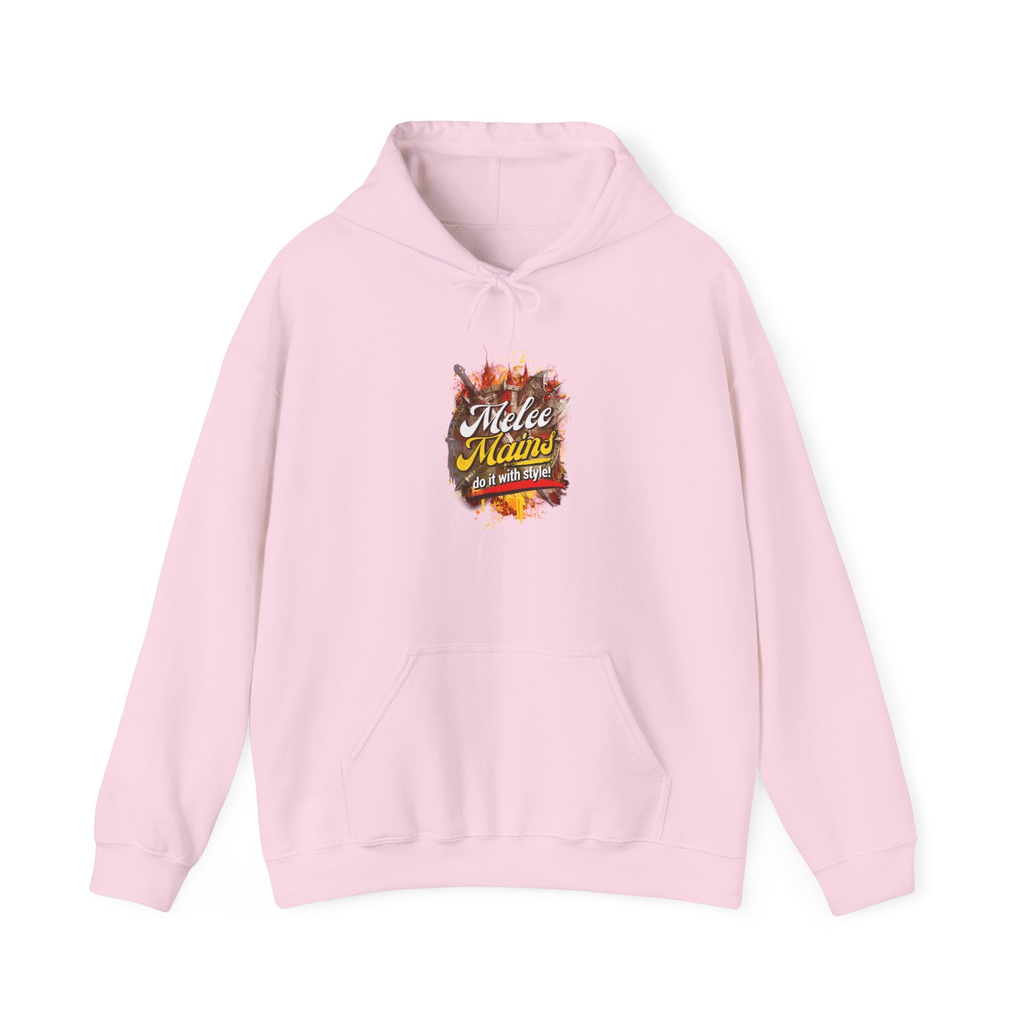 Melee Mains Do it with Style - Gaming, ESports Graphic Hoodie