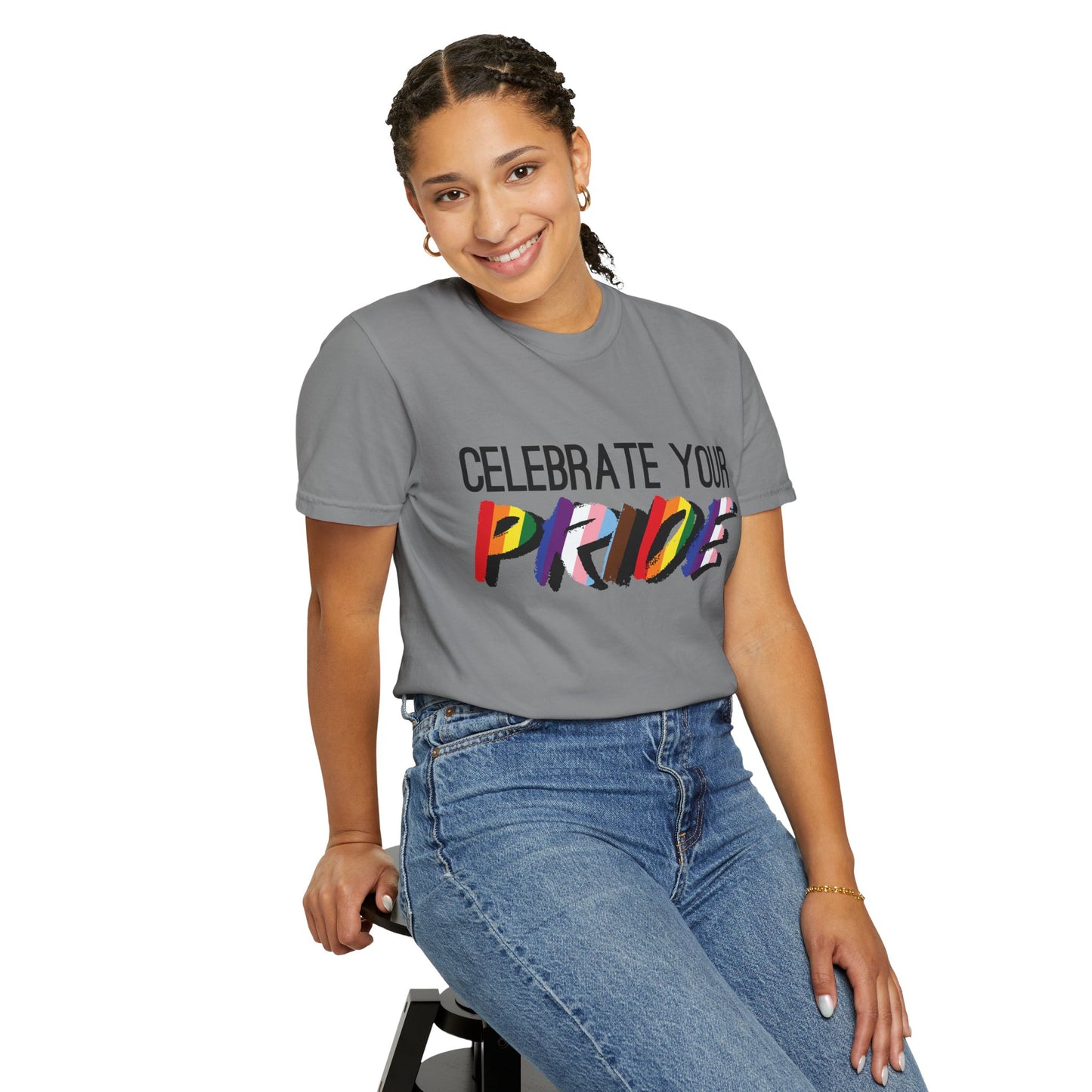 Celebrate Your Pride T-Shirt — Rainbow LGBTQ+ Pride Tee