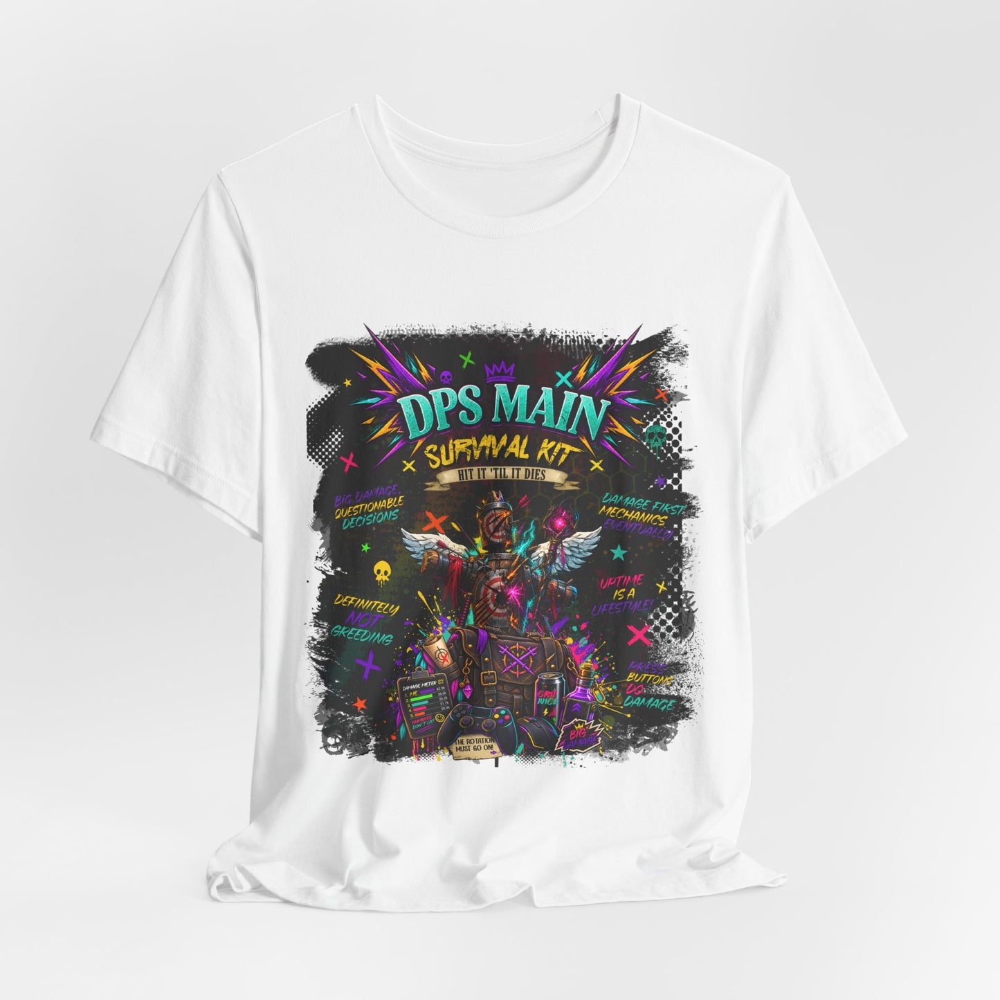 DPS Main Survival Kit – MMORPG Gamer T-Shirt