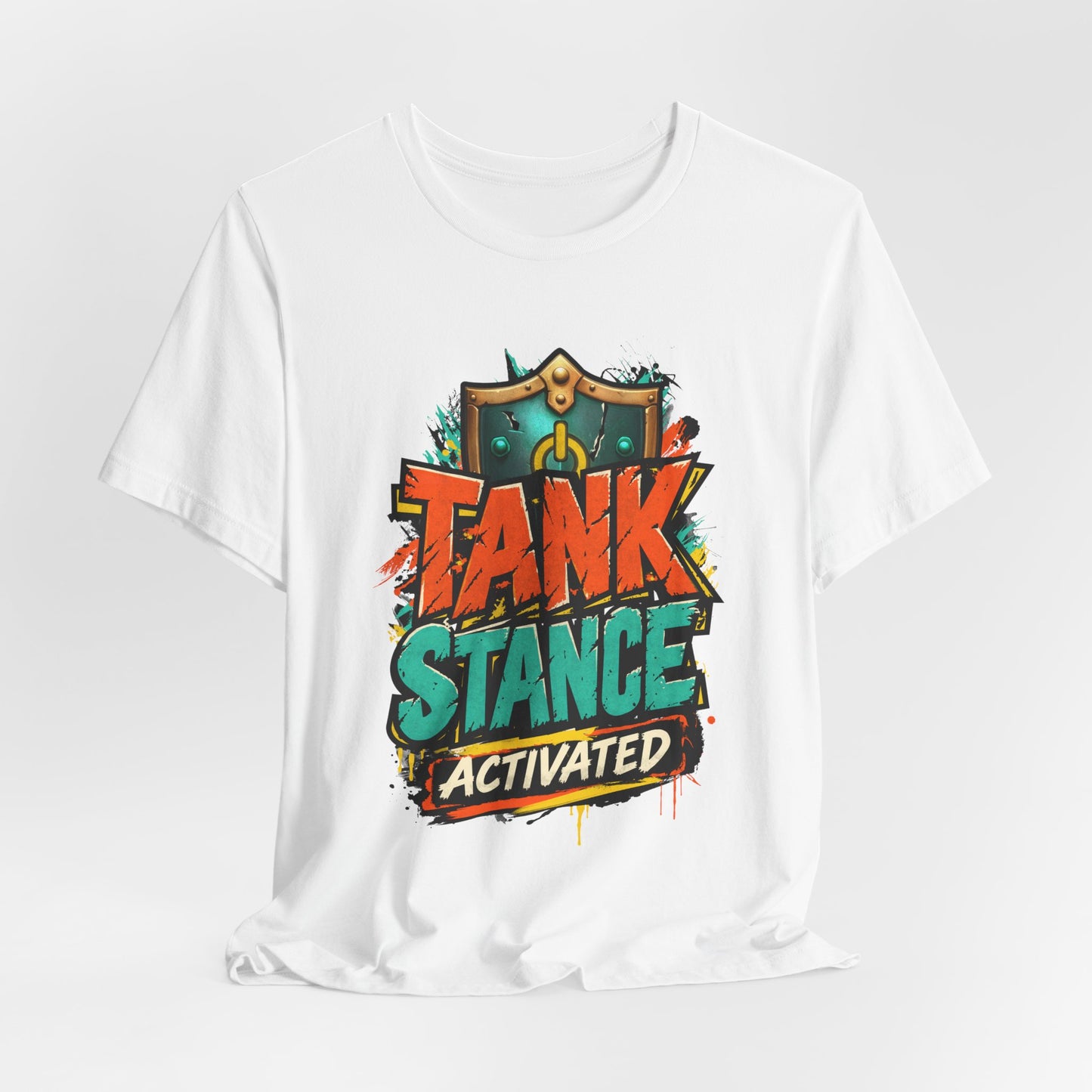 Tank Stance Activated Gamer T-Shirt – Neon Graffiti Tank Main Tee