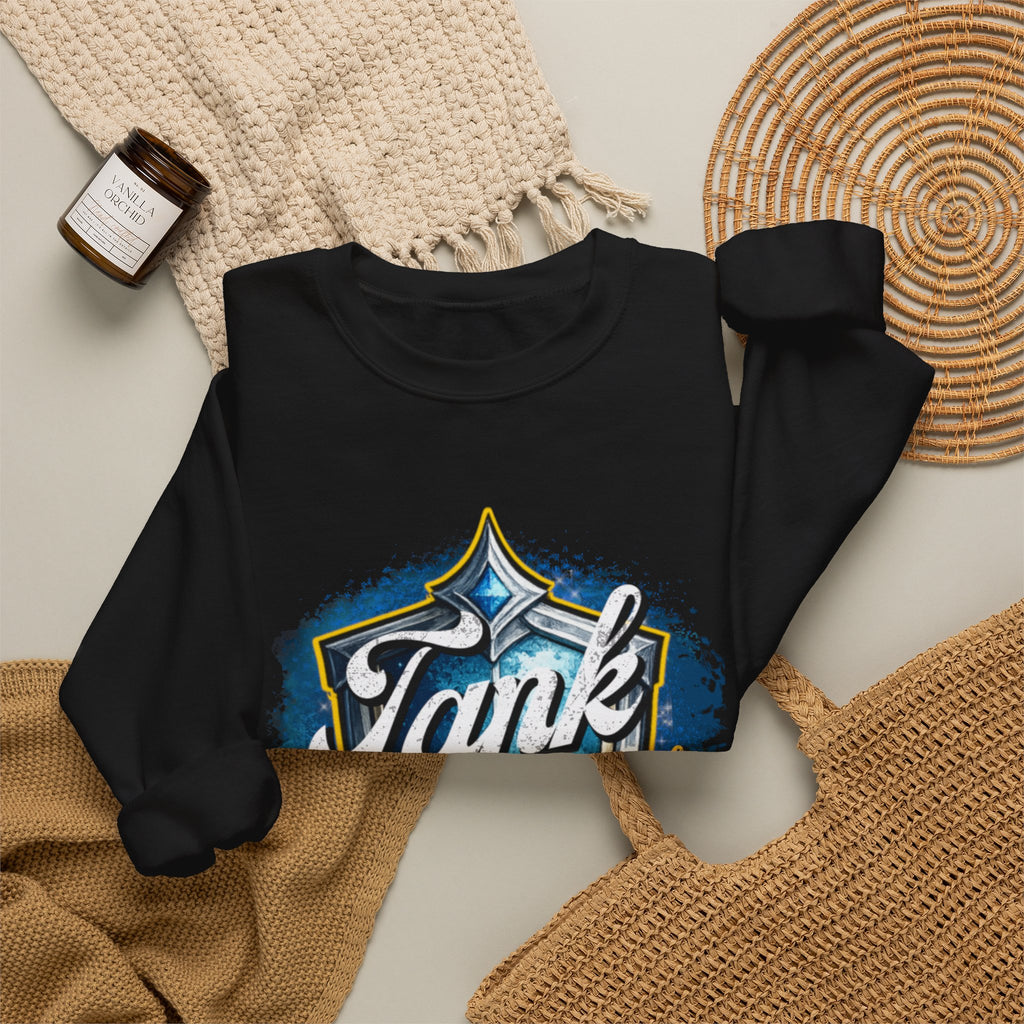 Tank Mains Crewneck Sweatshirt — Gamer Esports Graphic Pullover