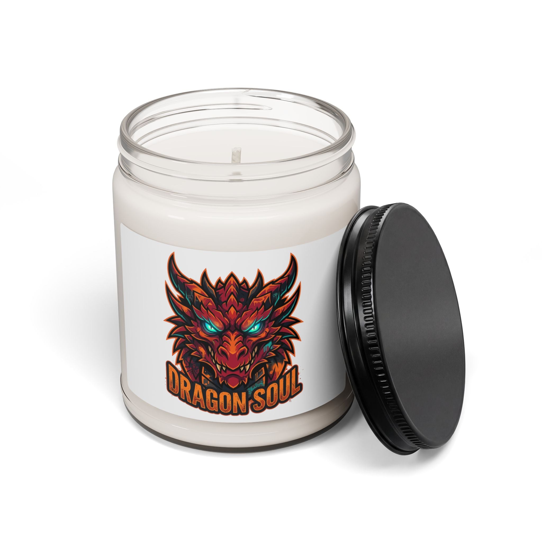 Dragon Soul Candle, fantasy art soy candle | dragon, mythical creature