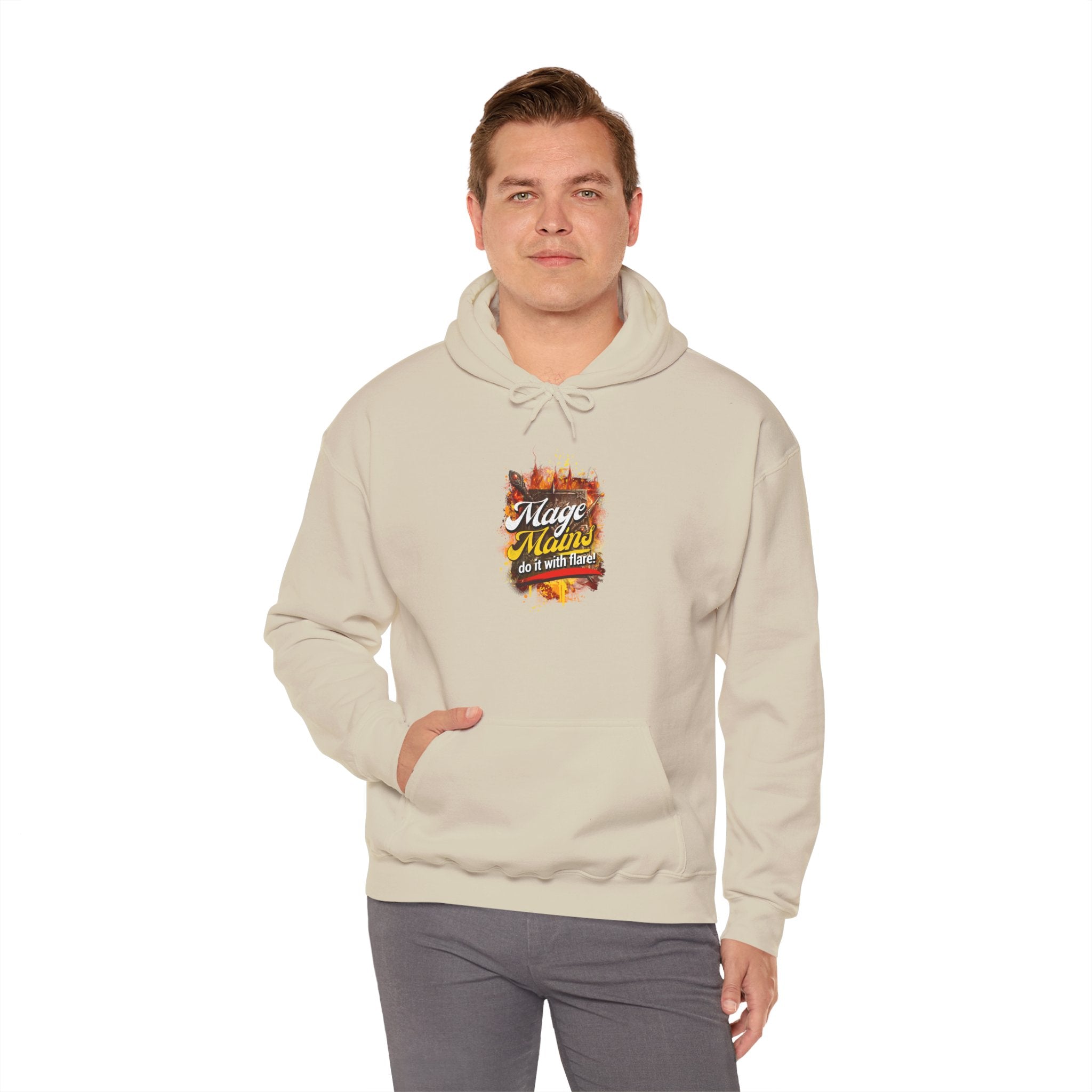 Mage Mains Do it with Flare | Gaming, E-Sports Hoodie