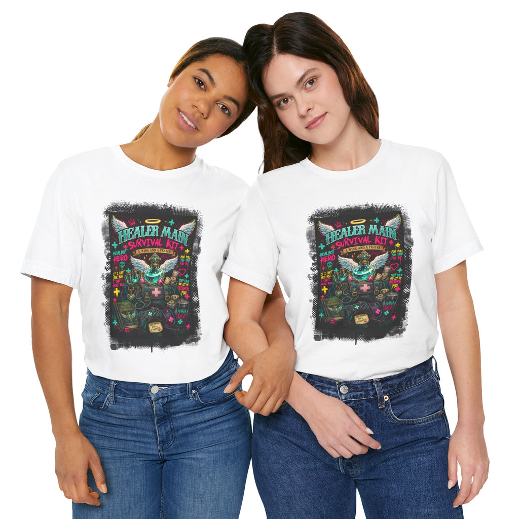 Healer Main Survival Kit | Gaming Graphic T-shirt