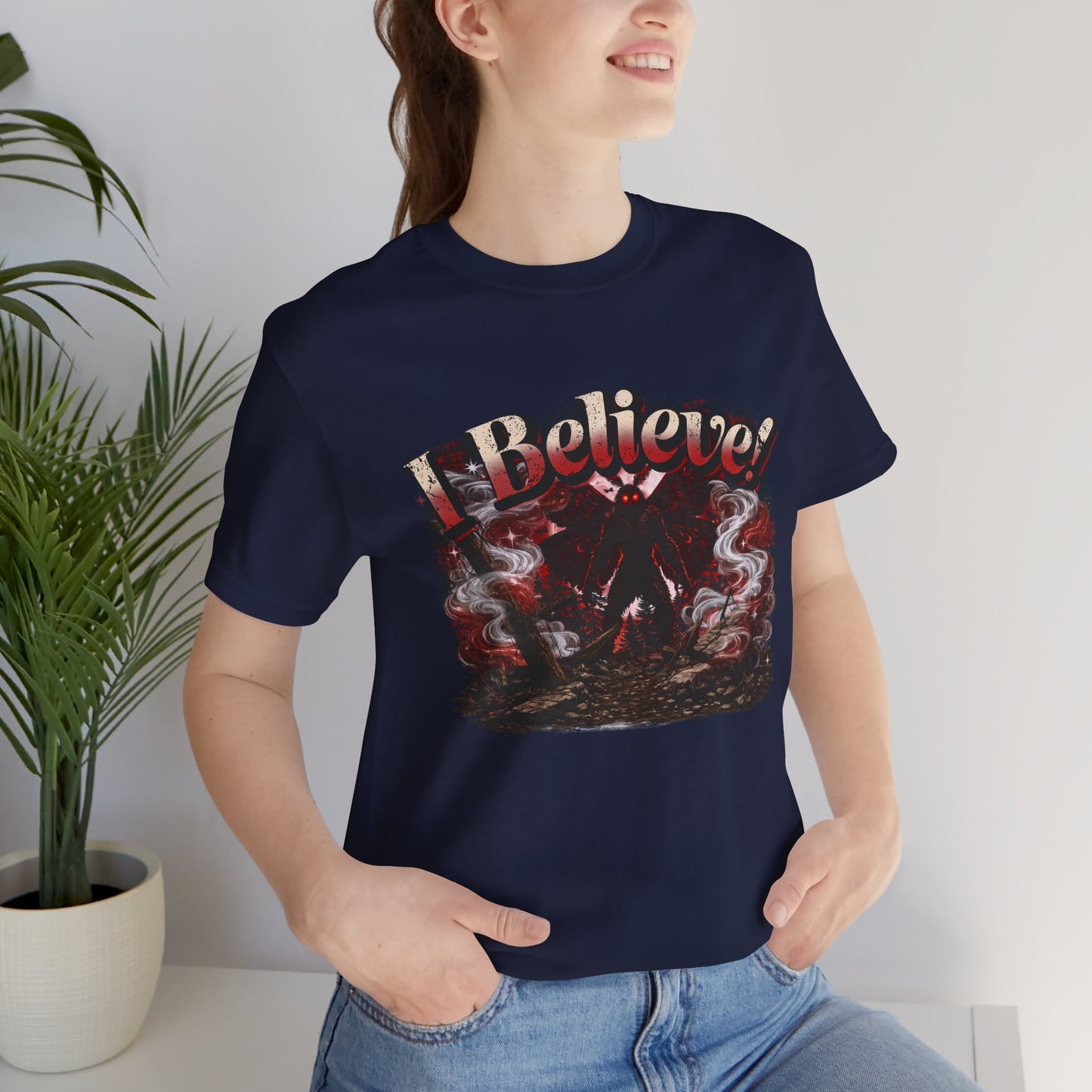 I Believe... Mothman | Cryptid Horror Graphic Tee