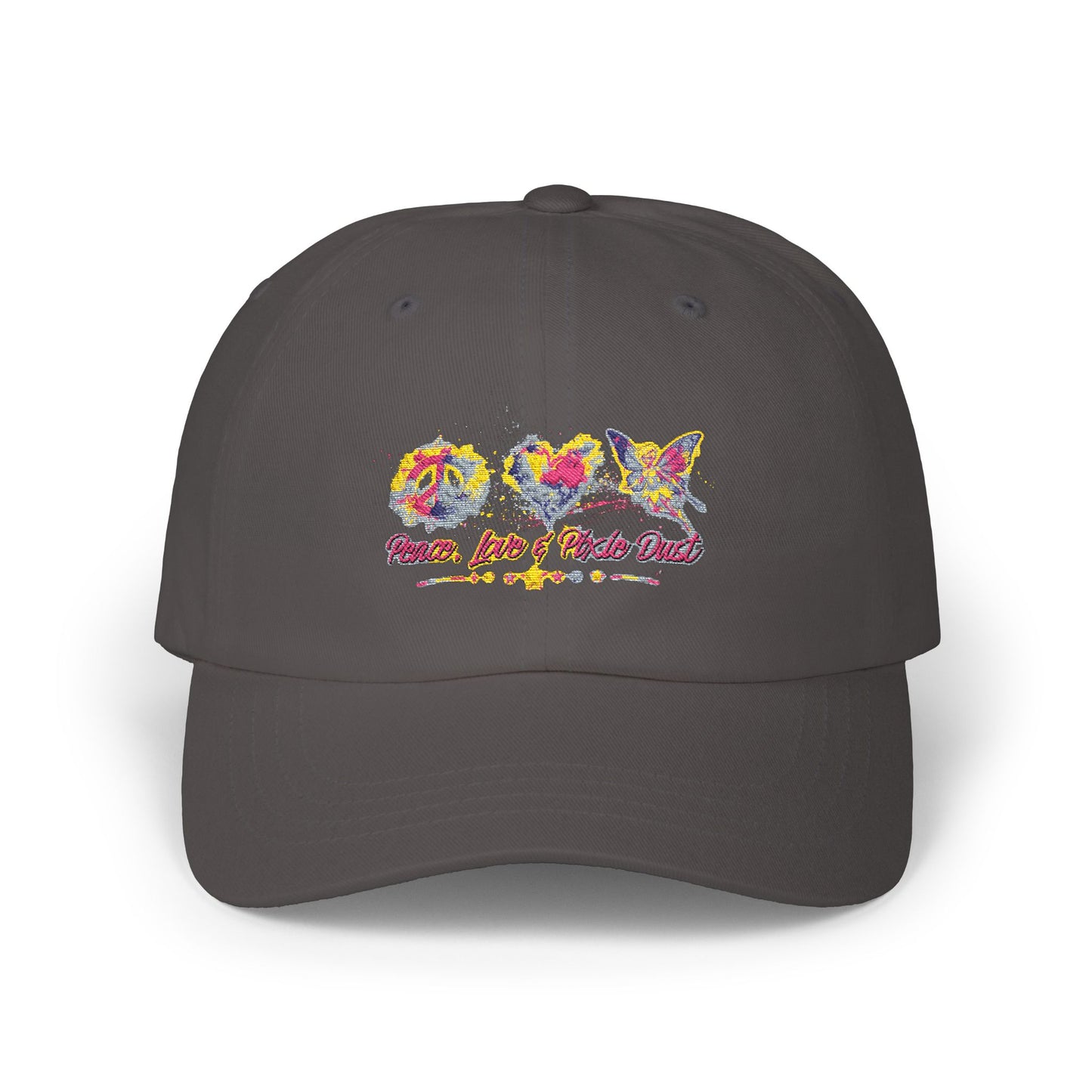 Peace, Love & Pixie Dust Dad Cap