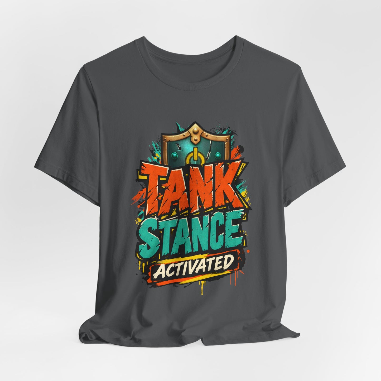 Tank Stance Activated Gamer T-Shirt – Neon Graffiti Tank Main Tee