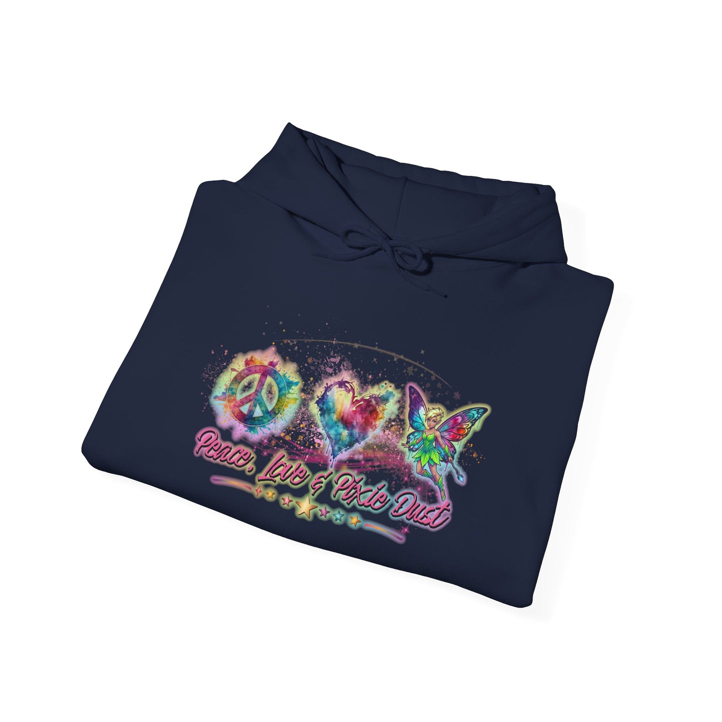 Peace, Love & Pixie Dust Fantasy Pullover Hoodie