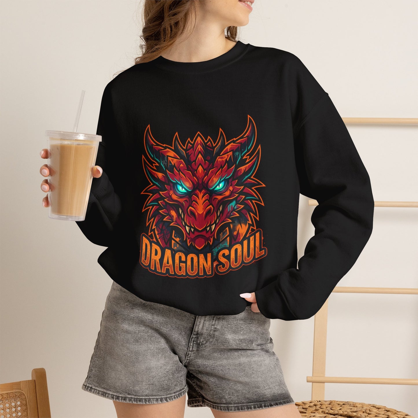 Dragon Soul Sweatshirt | Dragon, fantasy art, tattoo style