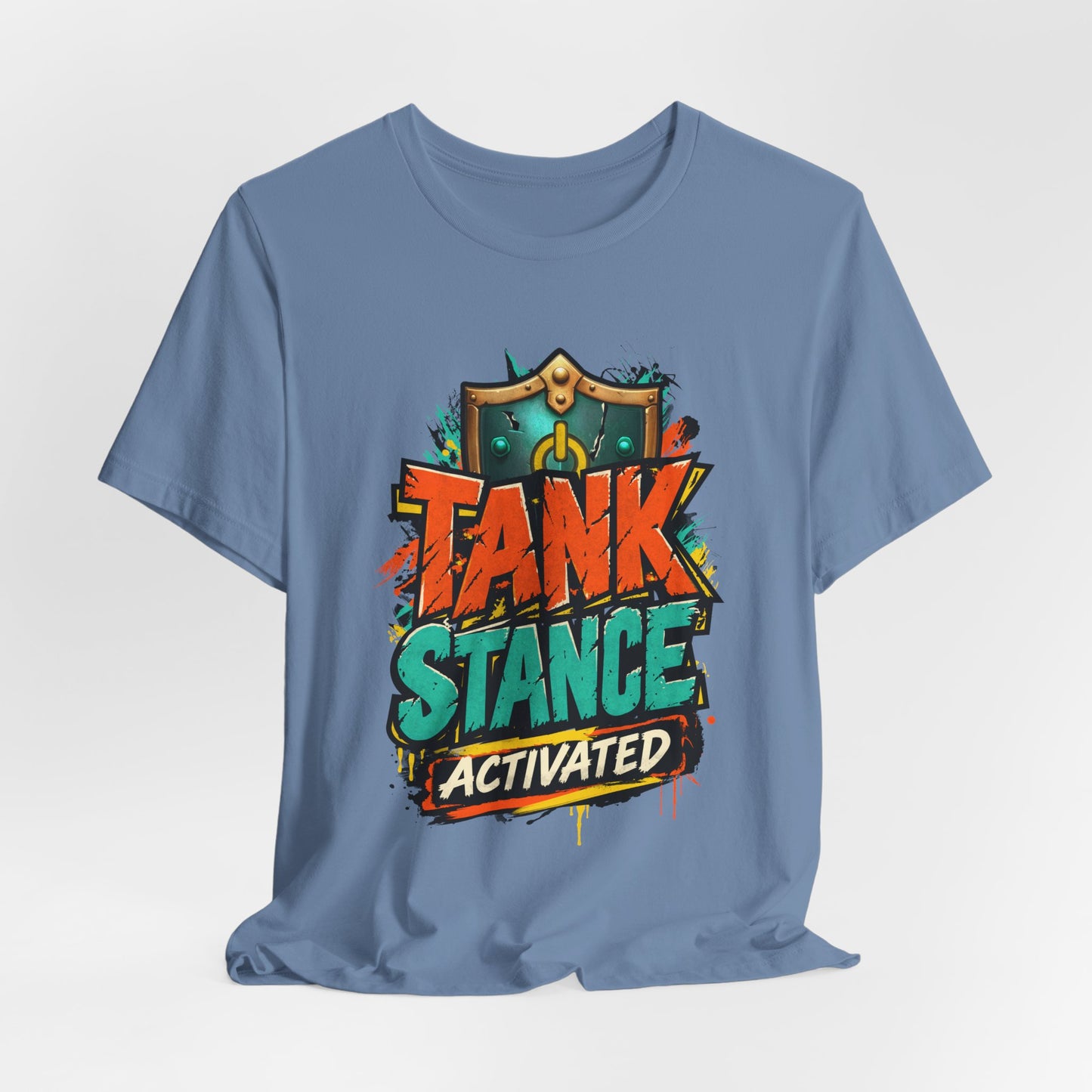 Tank Stance Activated Gamer T-Shirt – Neon Graffiti Tank Main Tee