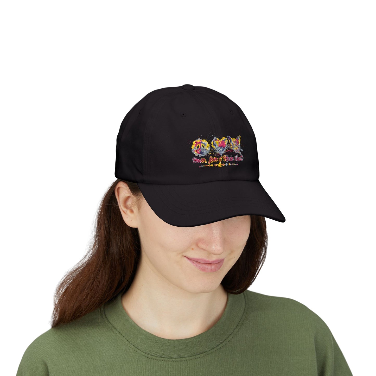 Peace, Love & Pixie Dust Dad Cap