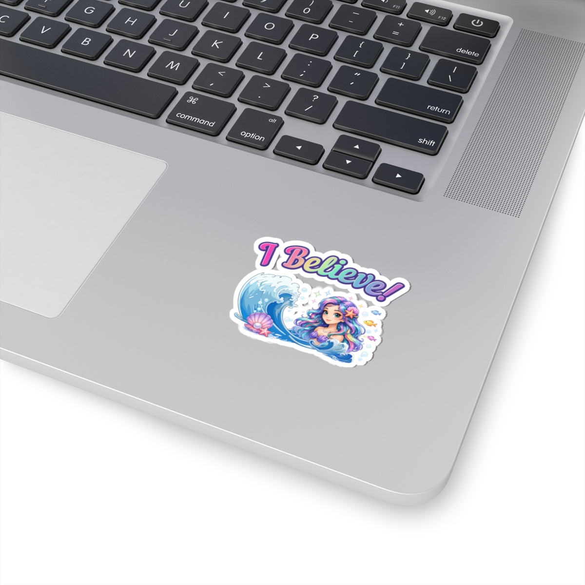 I Believe! Mermaid Vinyl Sticker | Magical Ocean Fantasy Decal