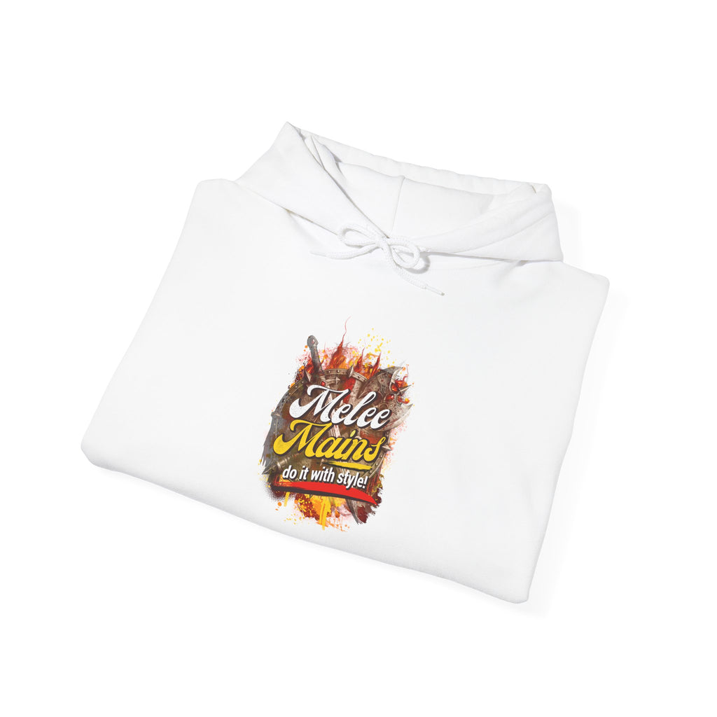 Melee Mains Do it with Style - Gaming, ESports Graphic Hoodie