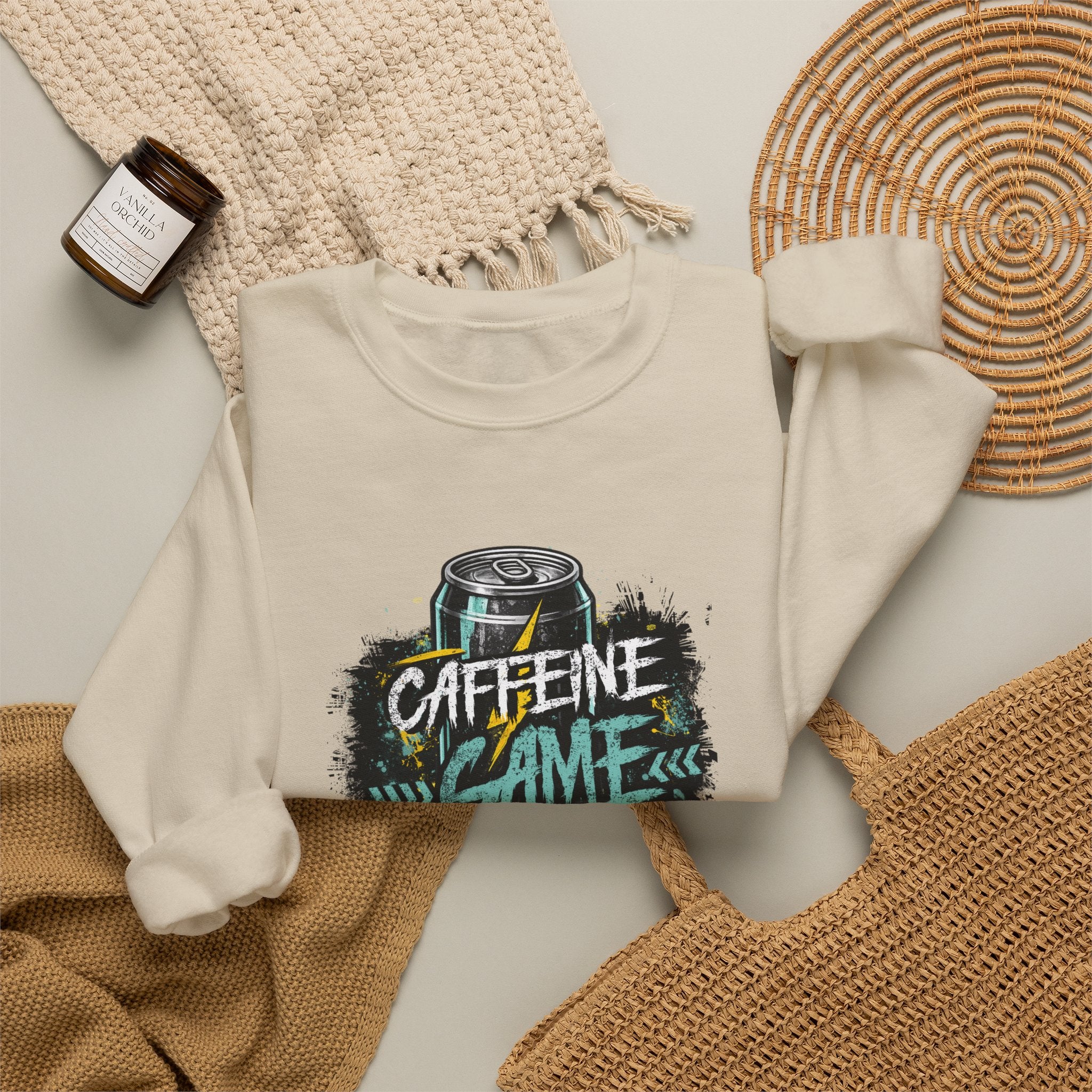 Caffeine Game Repeat Sweatshirt