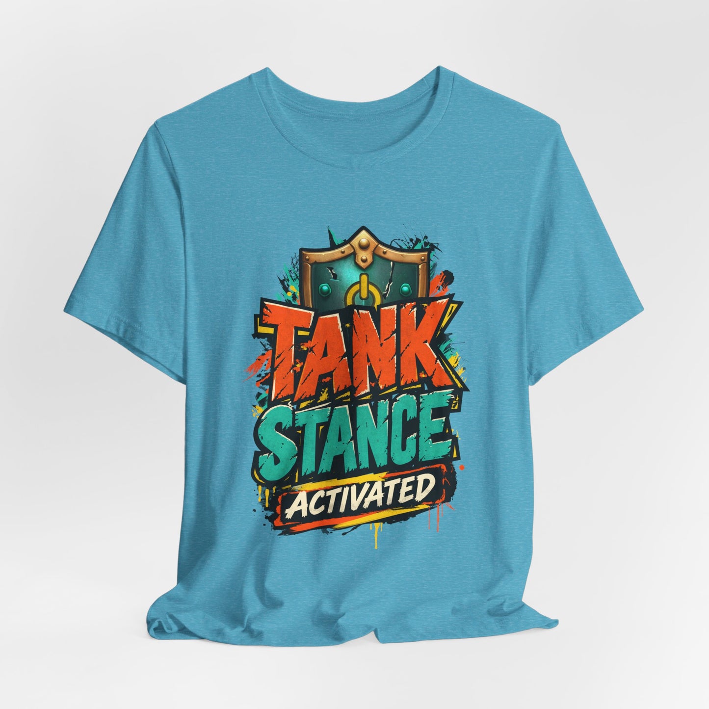 Tank Stance Activated Gamer T-Shirt – Neon Graffiti Tank Main Tee