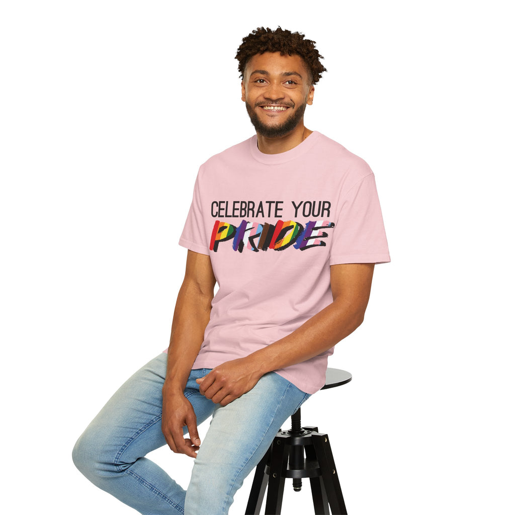 Celebrate Your Pride T-Shirt — Rainbow LGBTQ+ Pride Tee