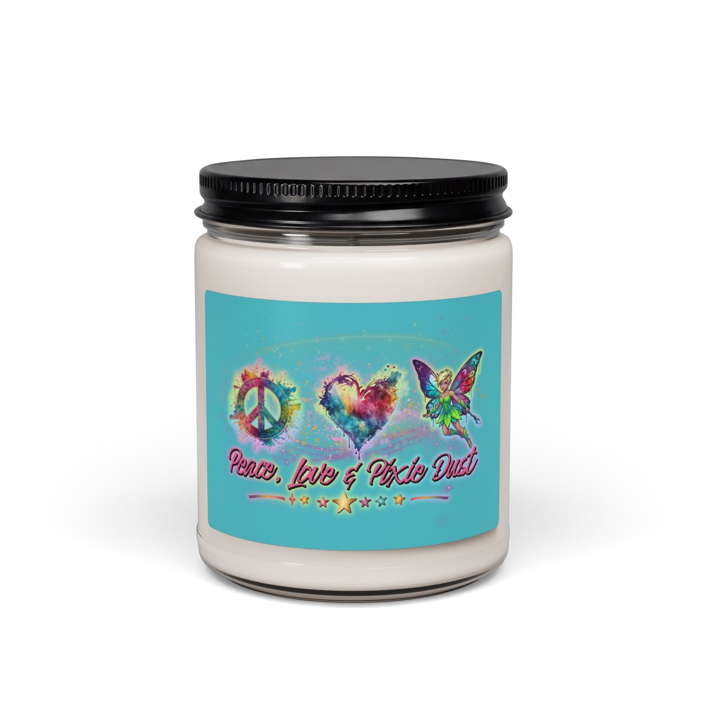 Peace, Love & Pixie Dust Fantasy Scented Soy Candle