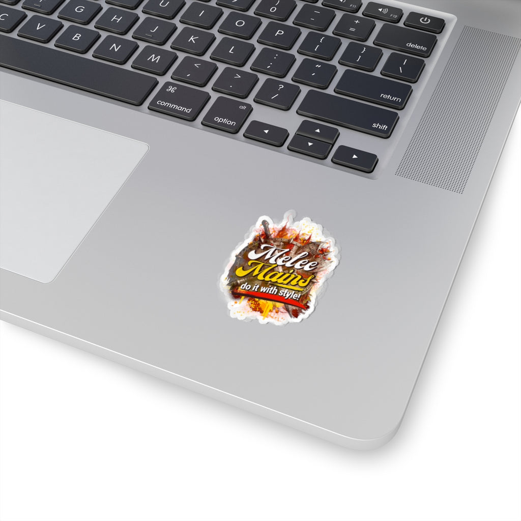 Sticker — "Melee Mains: Do It With Style" Gaming Kiss-Cut Sticker