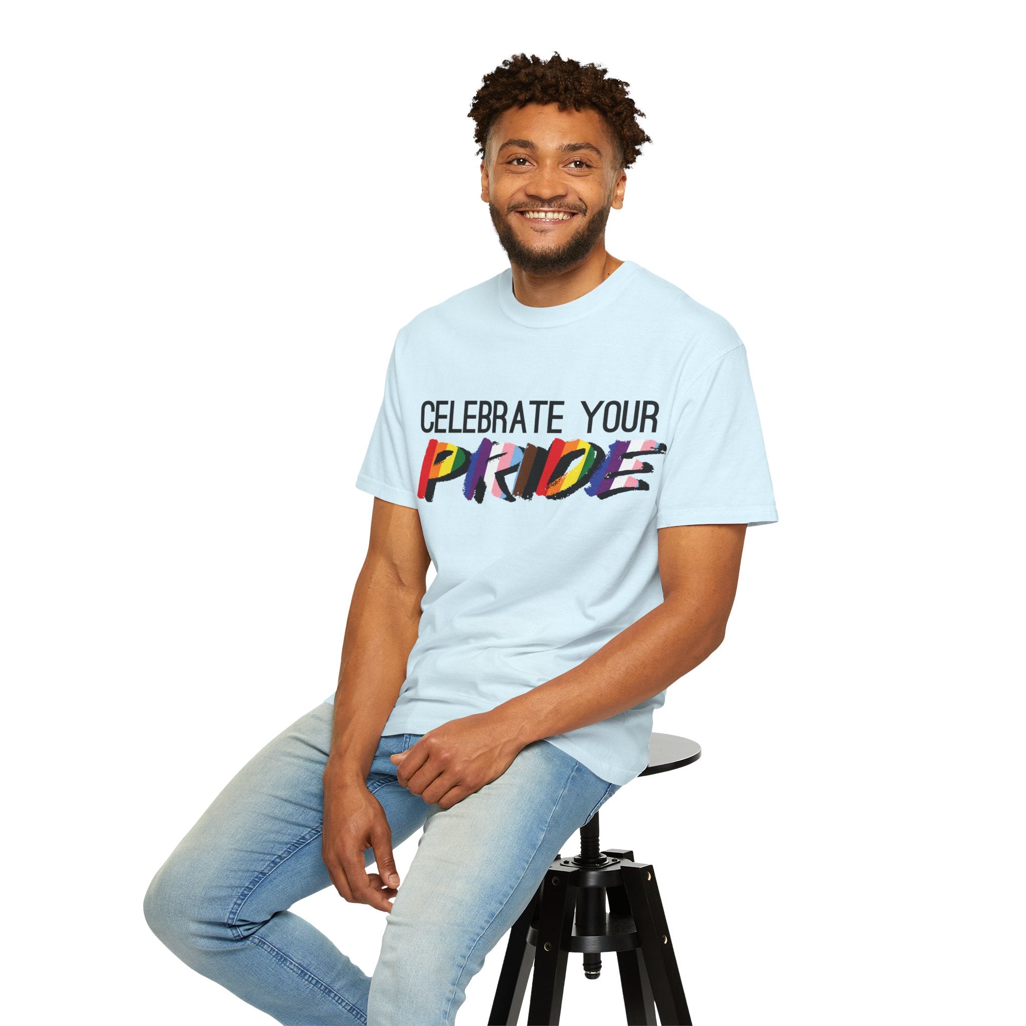 Celebrate Your Pride T-Shirt — Rainbow LGBTQ+ Pride Tee