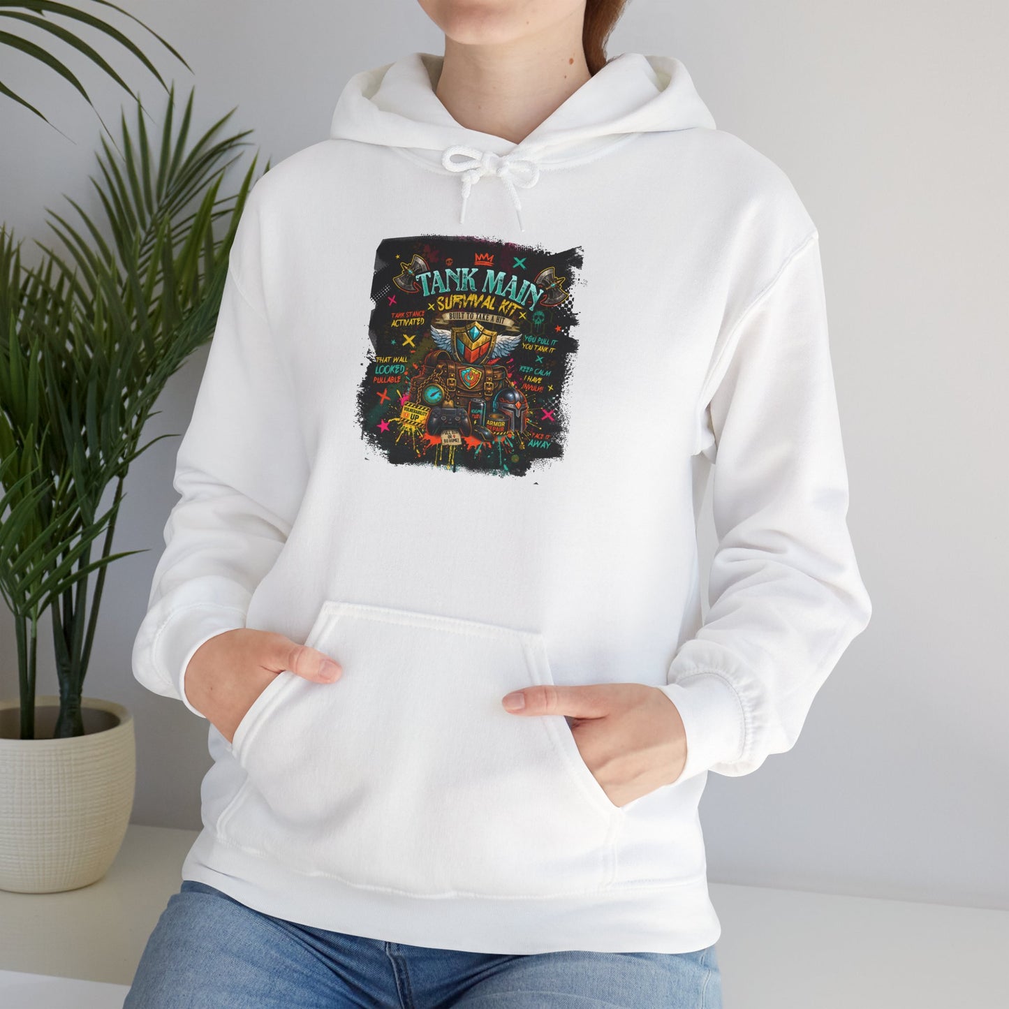 Tank Main Survival Kit | Fantasy Gamer Hoodie