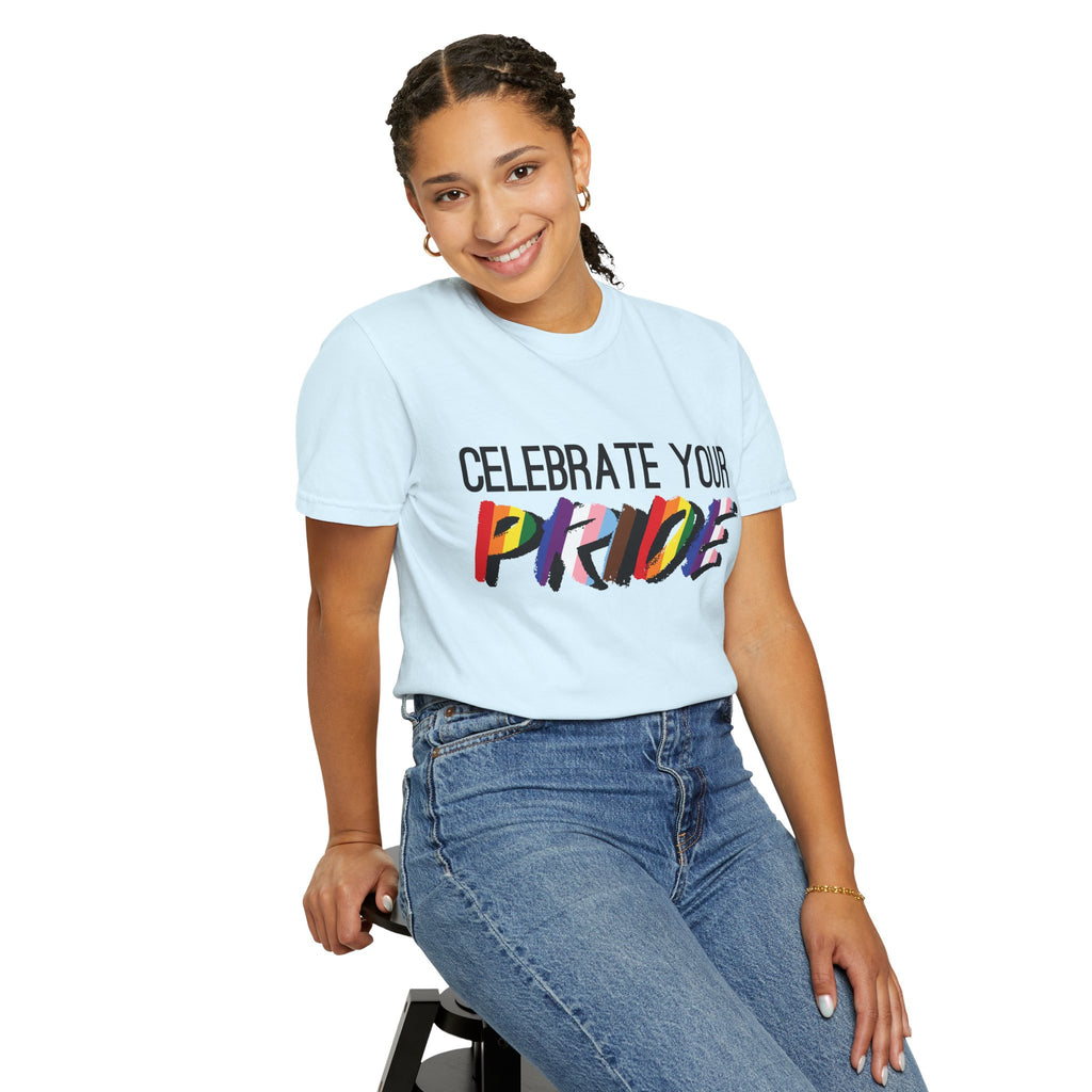 Celebrate Your Pride T-Shirt — Rainbow LGBTQ+ Pride Tee