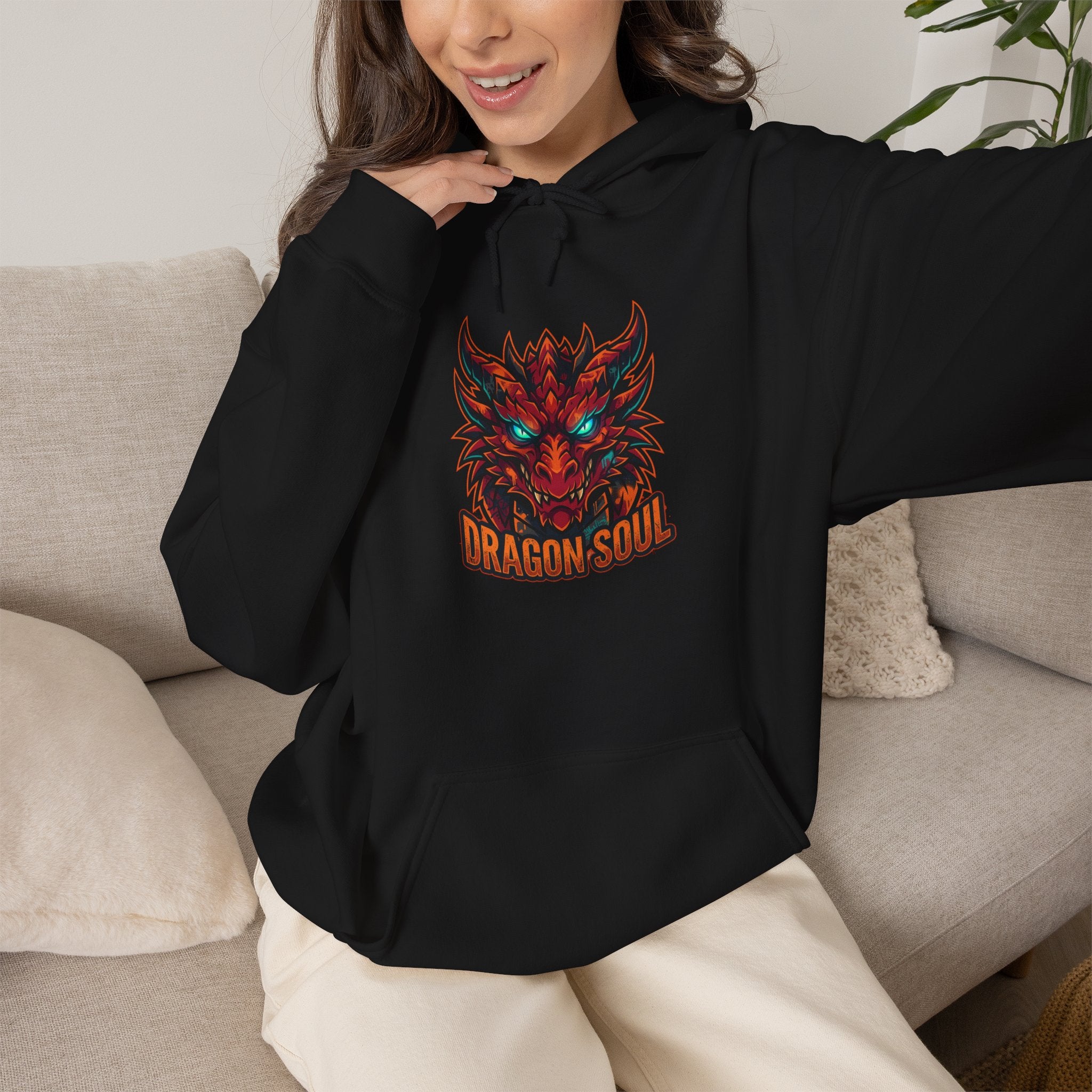 Dragon Soul Hoodie | dragon, fantasy art, tattoo style