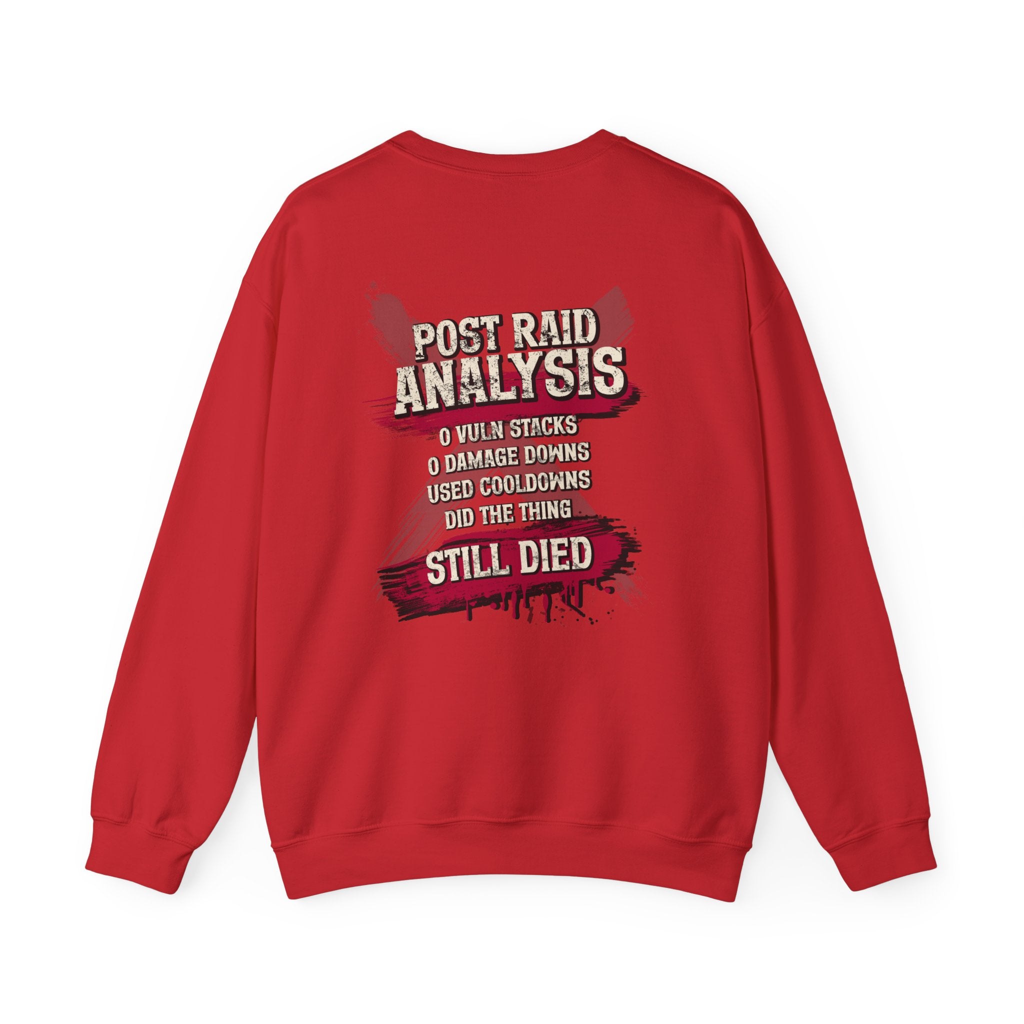 Did Mechanics, Still Died | Funny Raid Gamer Sweatshirt