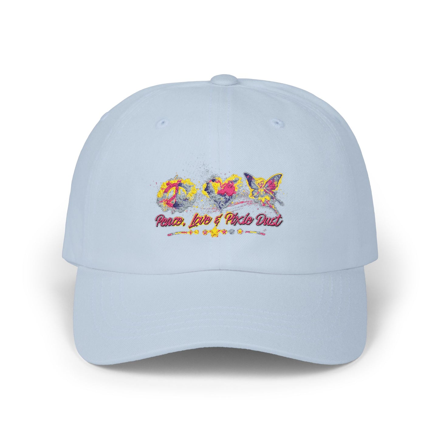 Peace, Love & Pixie Dust Dad Cap