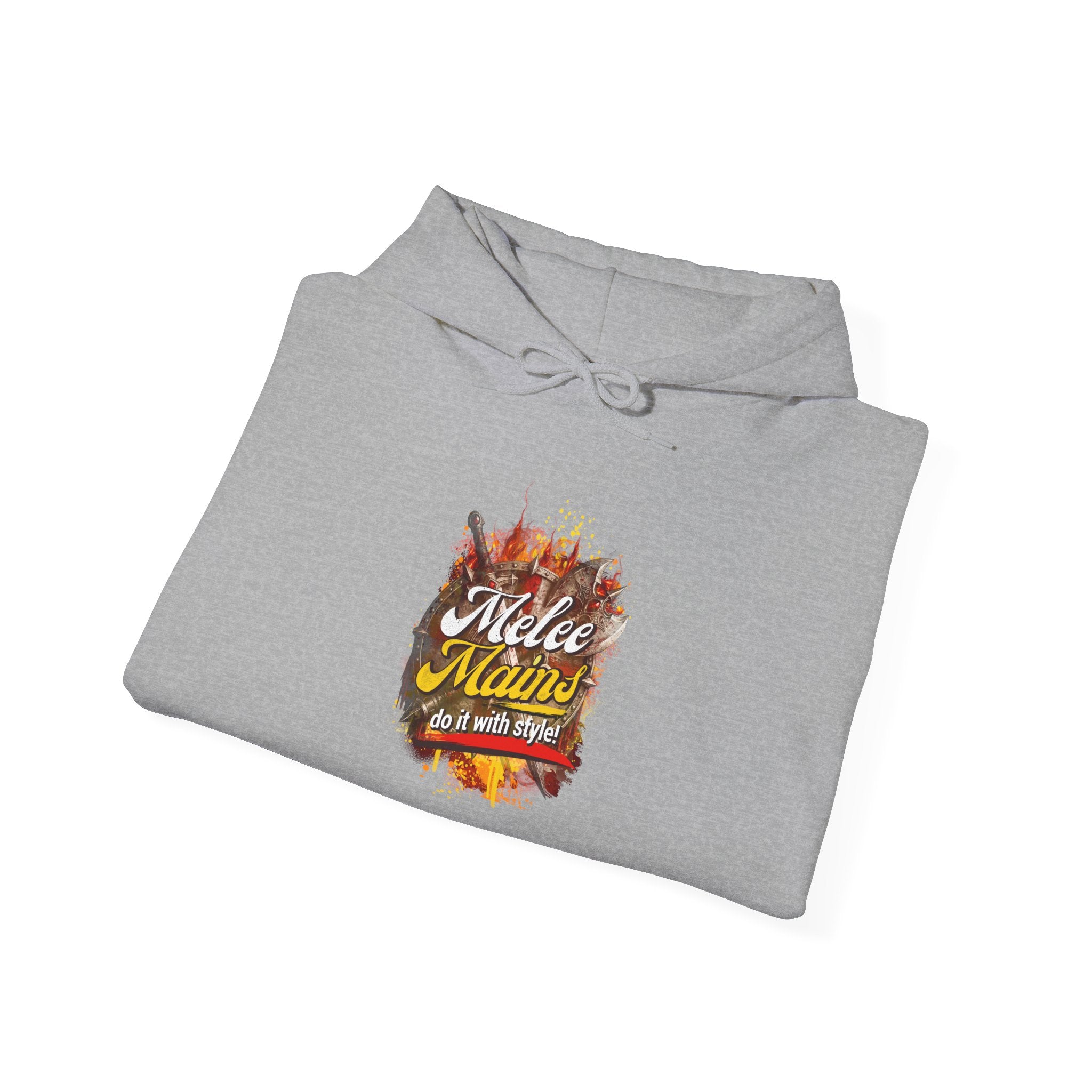 Melee Mains Do it with Style - Gaming, ESports Graphic Hoodie