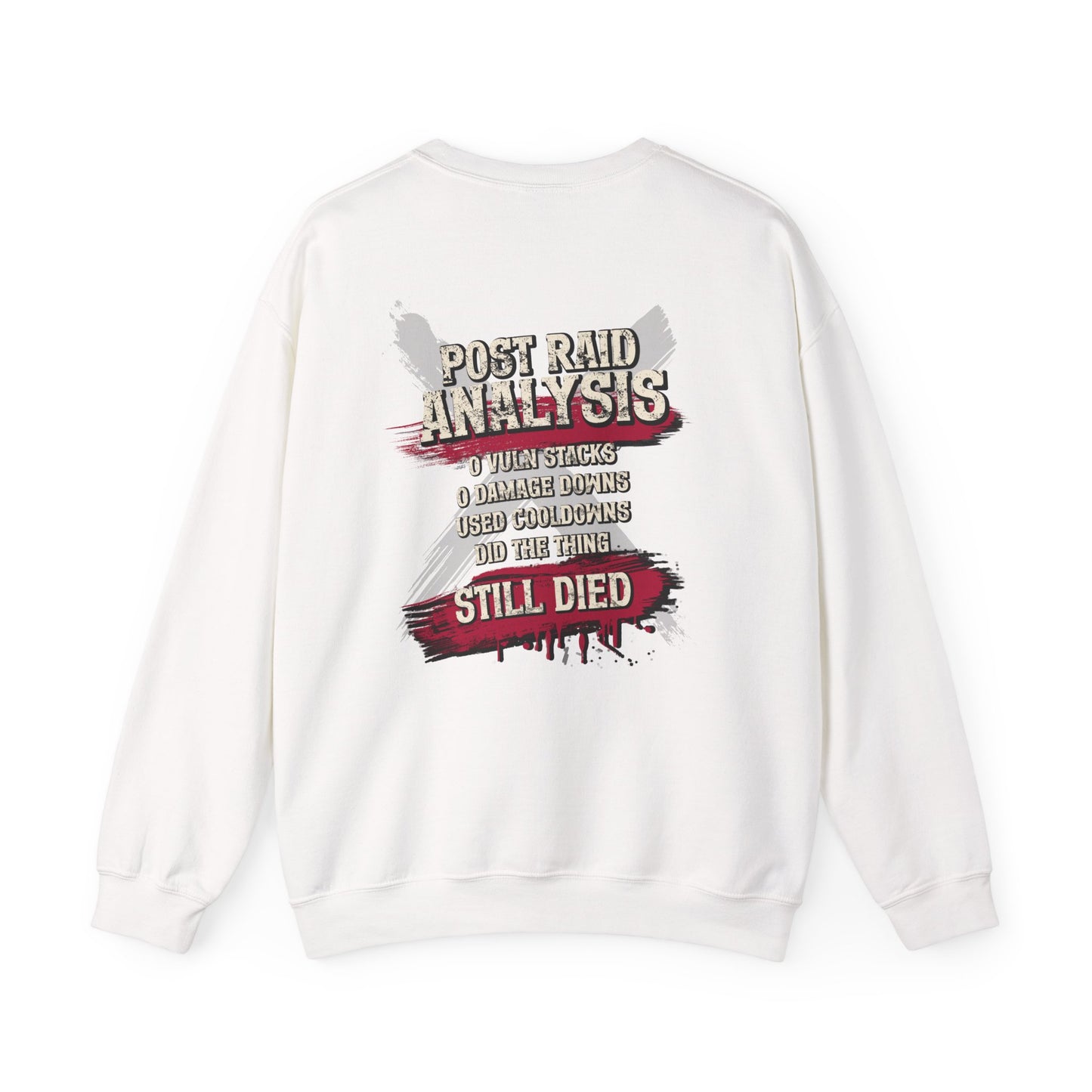 Did Mechanics, Still Died | Funny Raid Gamer Sweatshirt