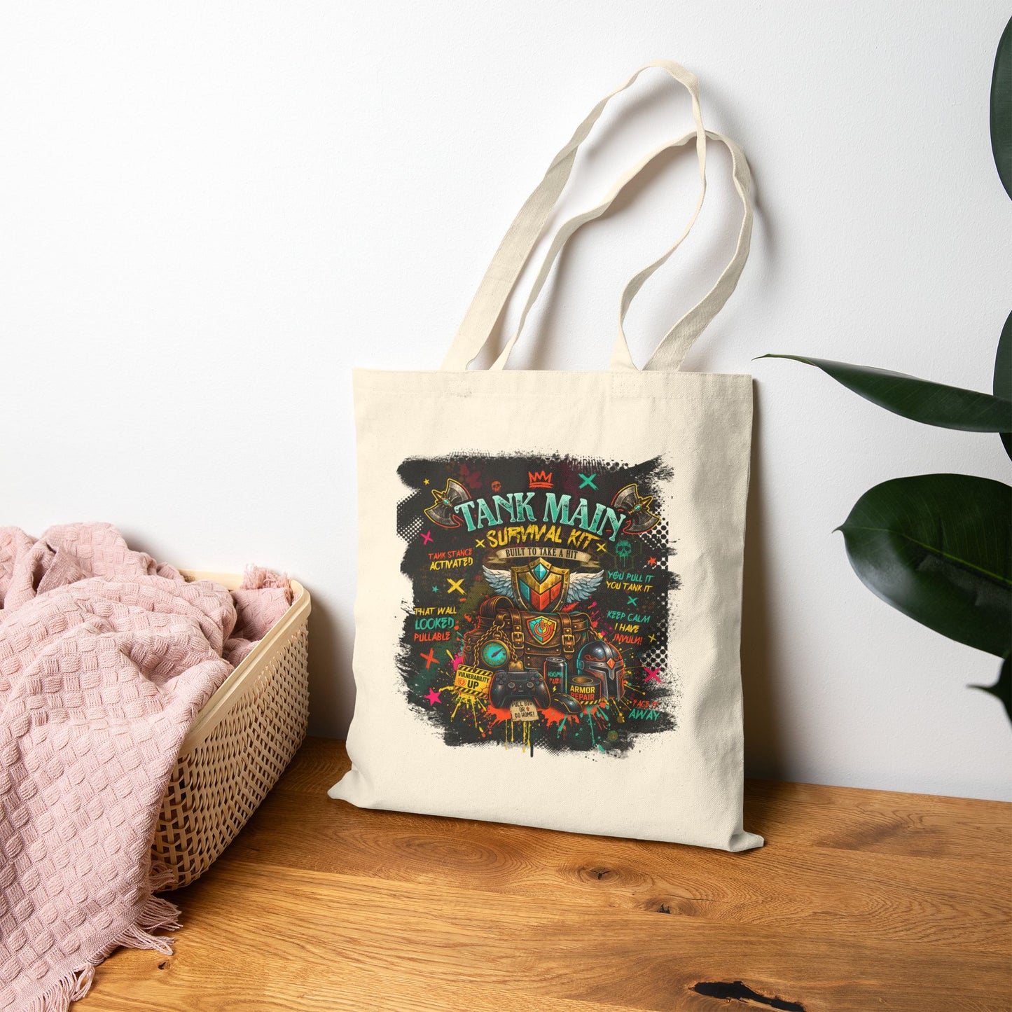 Tank Main Survival Kit | Canvas Tote Bag
