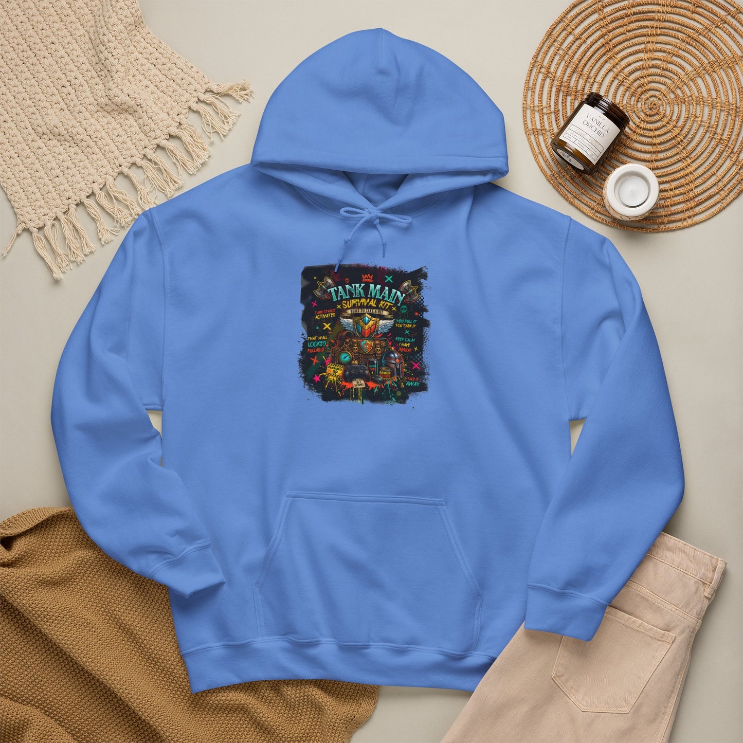 Tank Main Survival Kit | Fantasy Gamer Hoodie