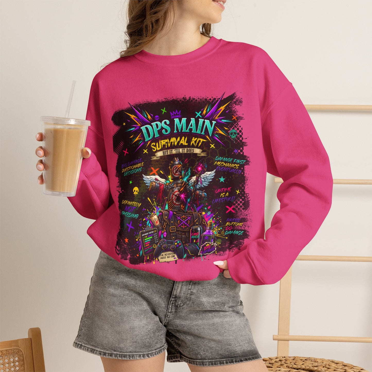 DPS Main Survival Kit | Fantasy Gamer Sweatshirt