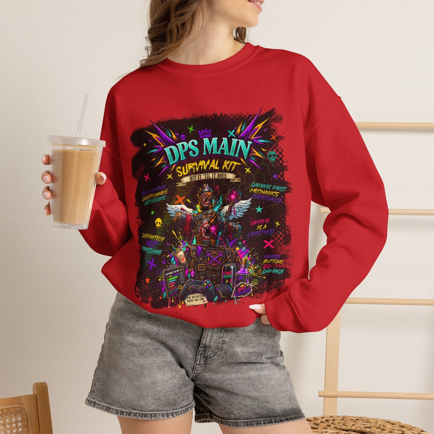 DPS Main Survival Kit | Fantasy Gamer Sweatshirt