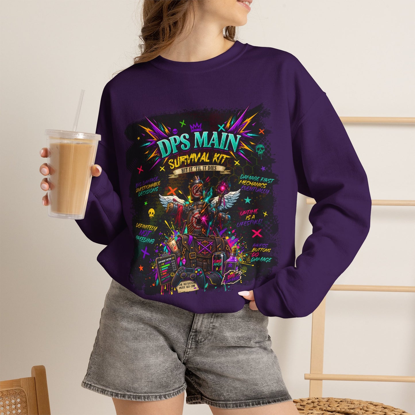 DPS Main Survival Kit | Fantasy Gamer Sweatshirt