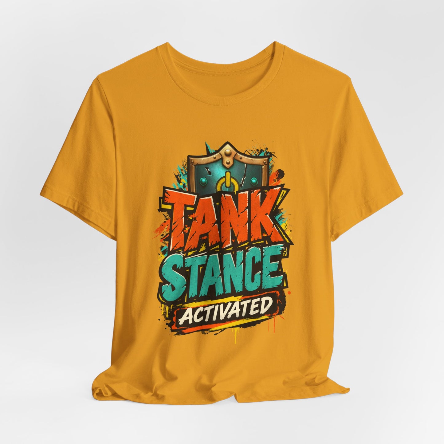 Tank Stance Activated Gamer T-Shirt – Neon Graffiti Tank Main Tee