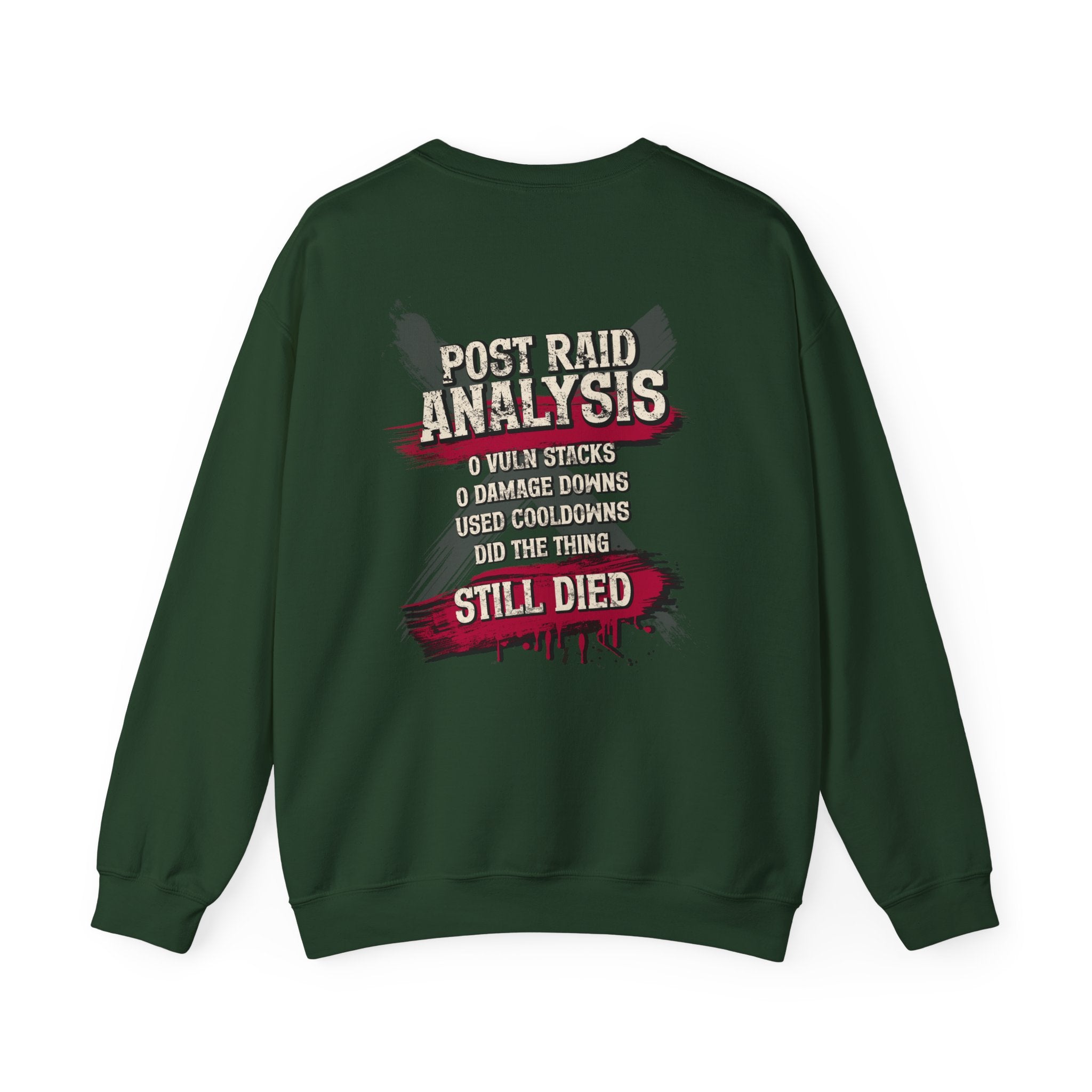 Did Mechanics, Still Died | Funny Raid Gamer Sweatshirt