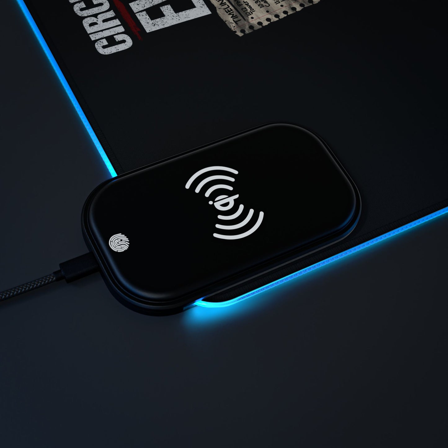 Circumstantial Evidence Is Evidence | True Crime Extended Gaming Mouse Pad