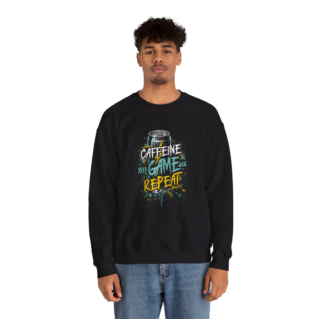 Caffeine Game Repeat Sweatshirt