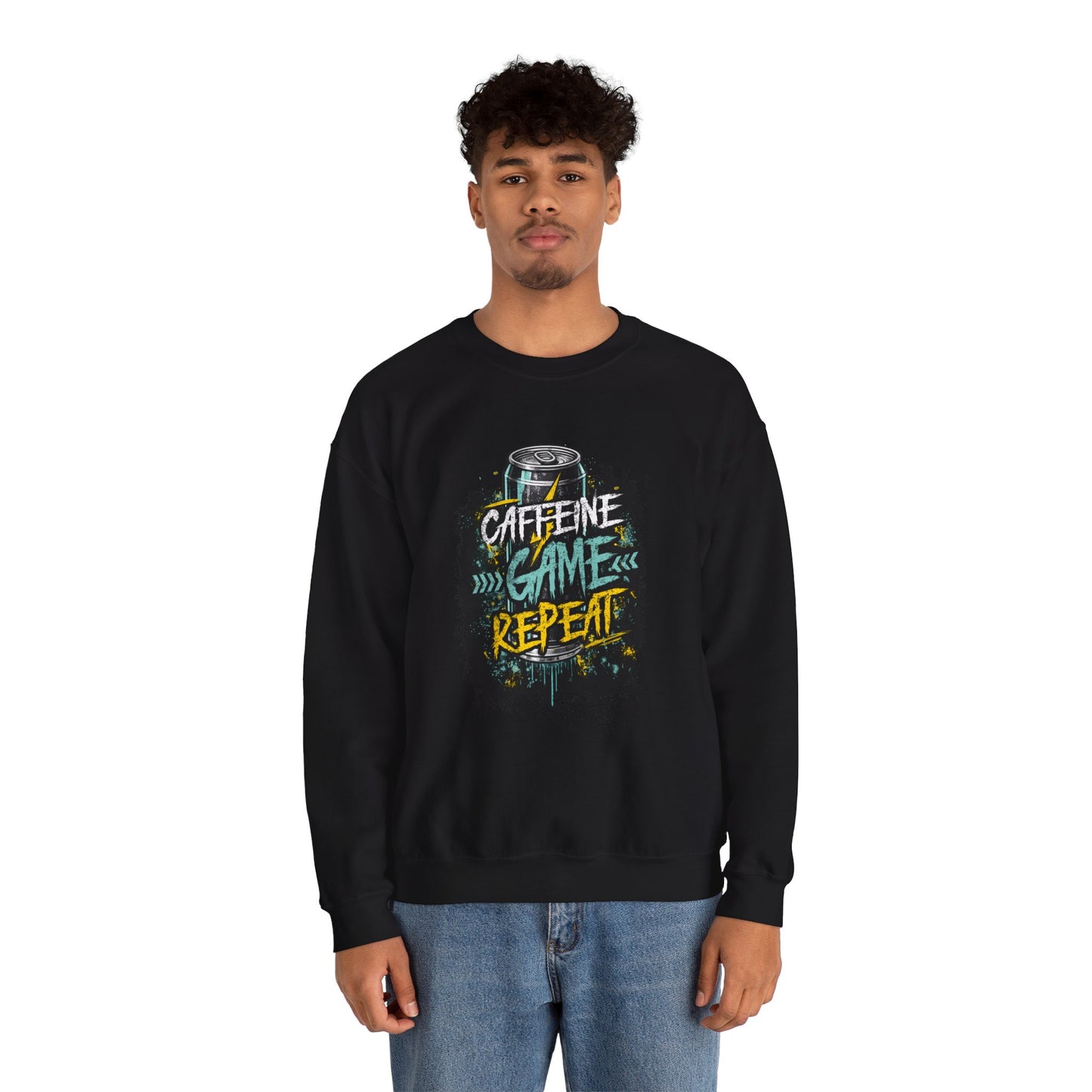 Caffeine Game Repeat Sweatshirt