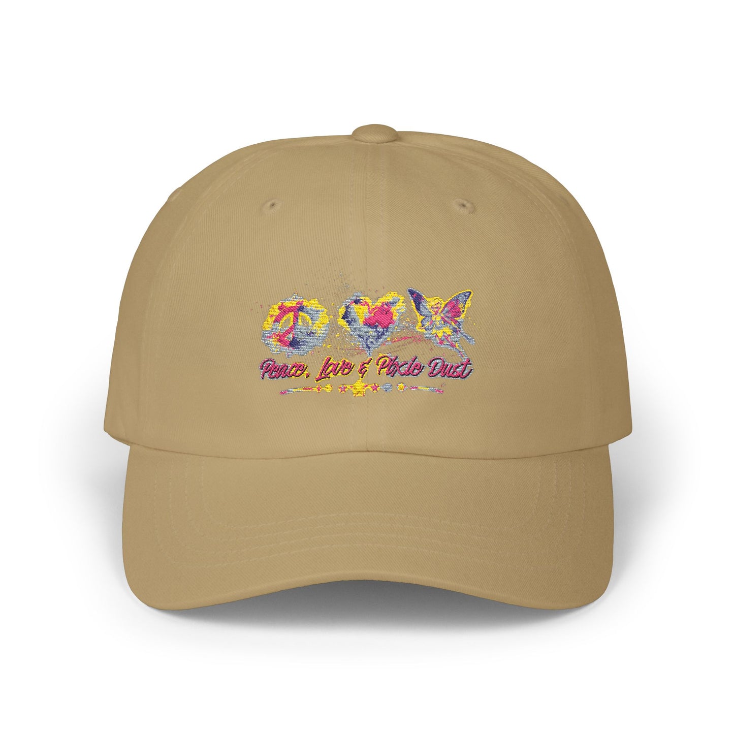 Peace, Love & Pixie Dust Dad Cap