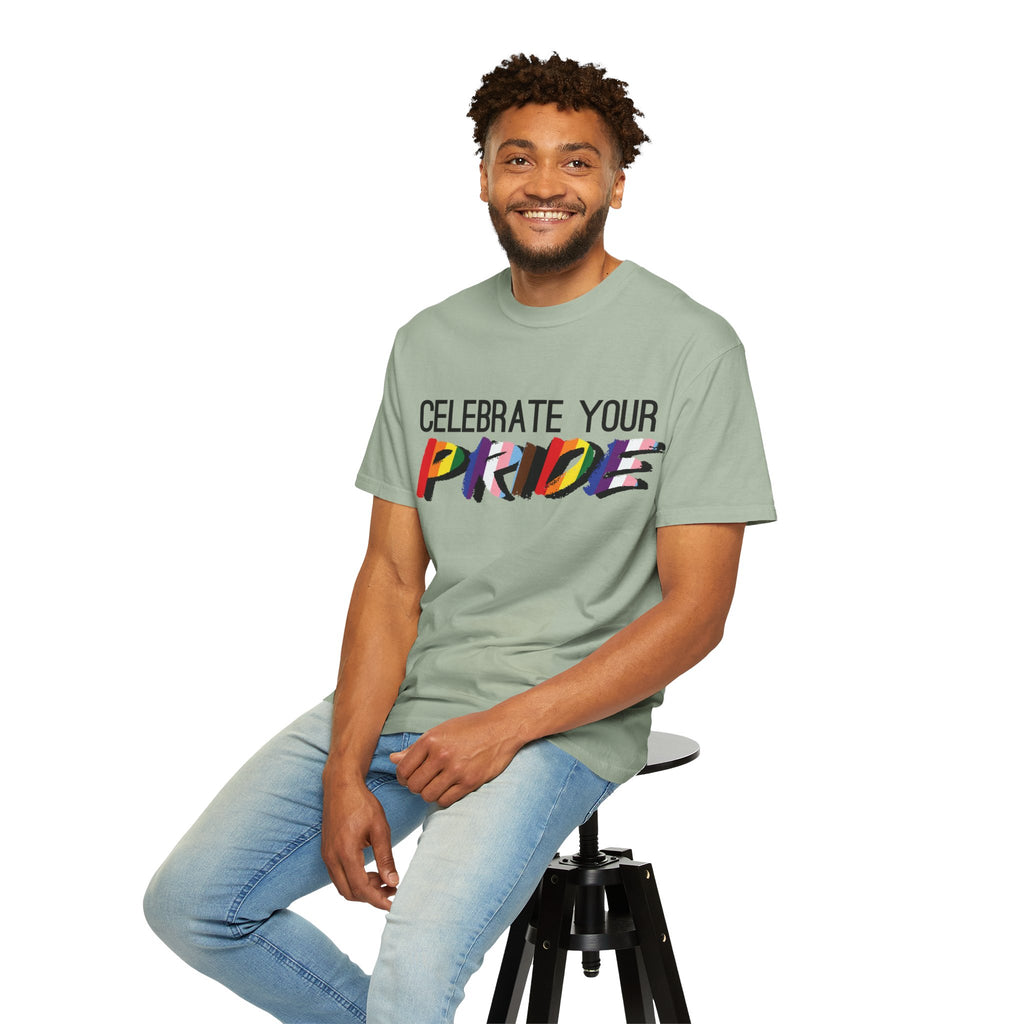 Celebrate Your Pride T-Shirt — Rainbow LGBTQ+ Pride Tee