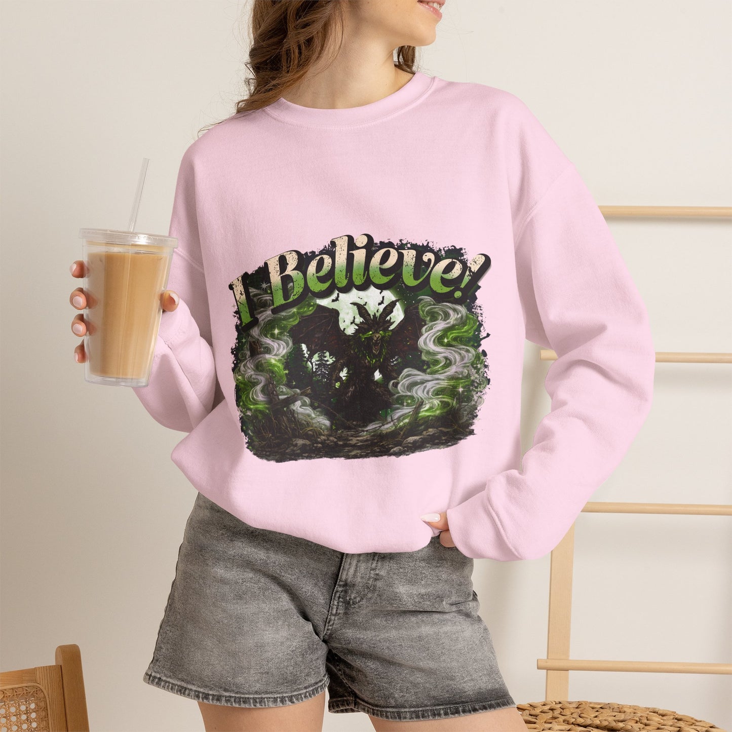 I Believe... Jersey Devil Crewneck Sweatshirt