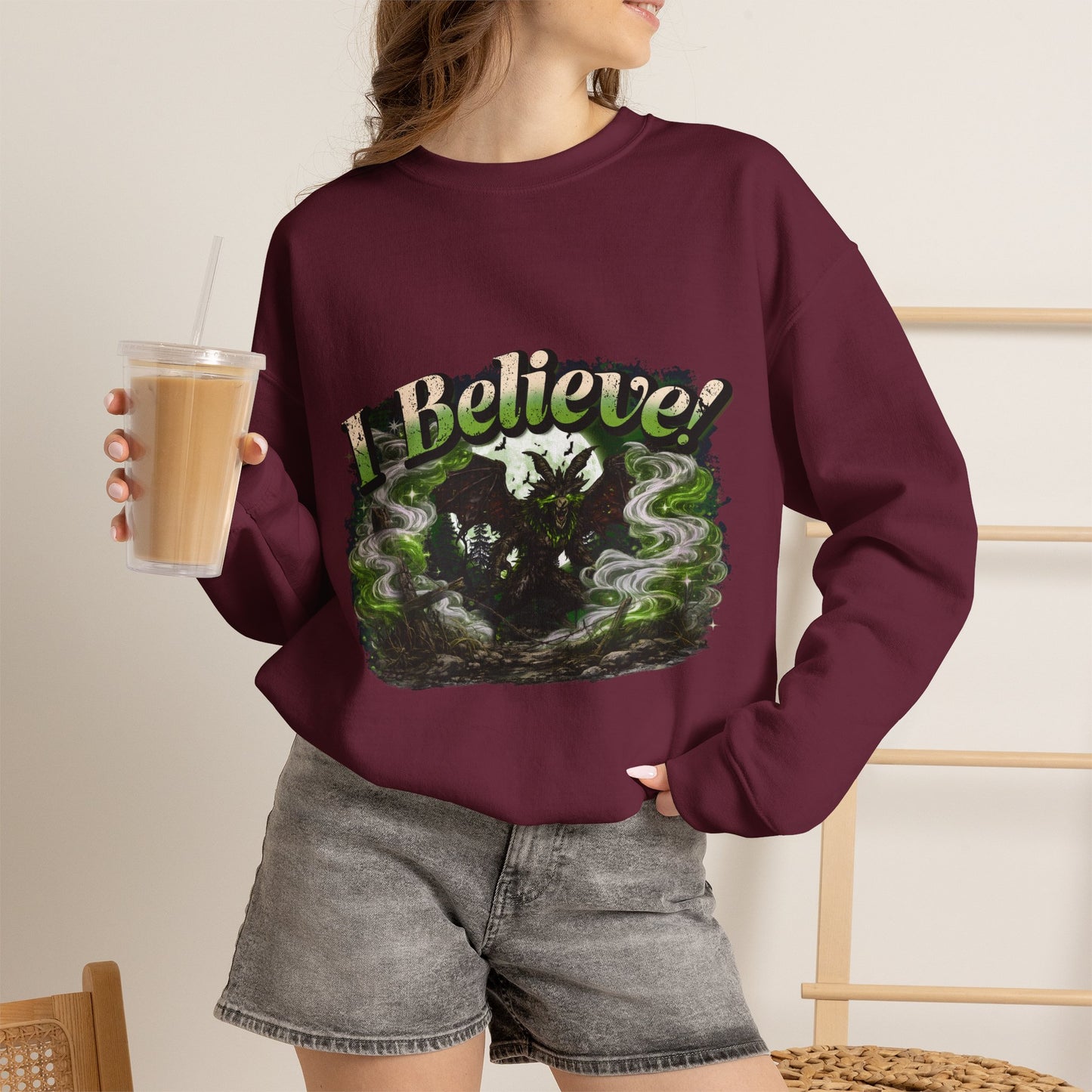 I Believe... Jersey Devil Crewneck Sweatshirt